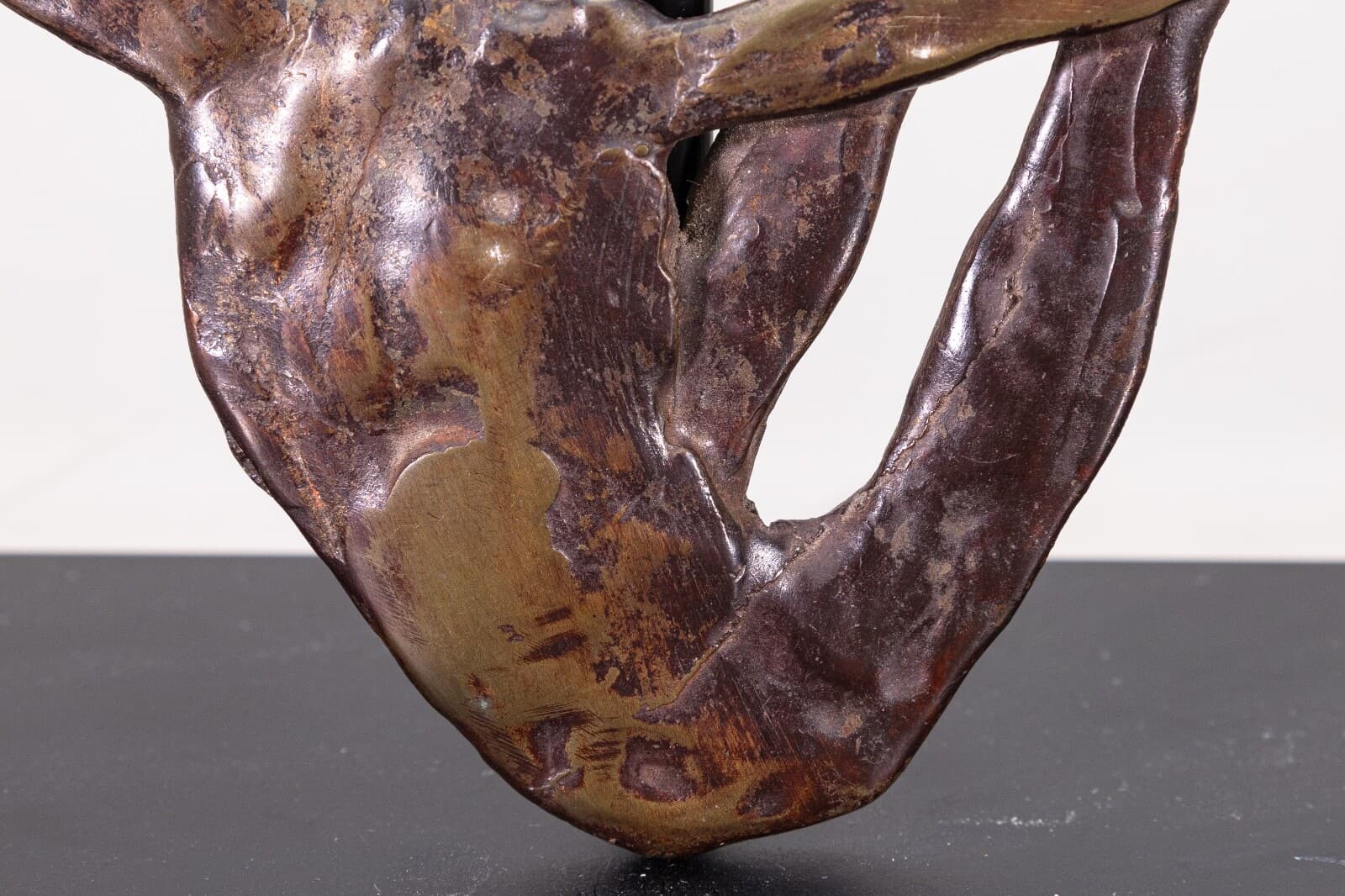 John Mills Diver Signed Contemporary Cast Bronze Figurative Sculpture 1970 - Thumbnail 6