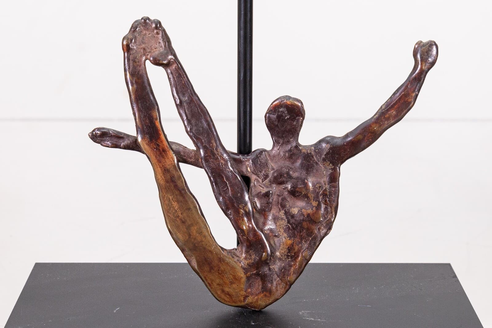 John Mills Diver Signed Contemporary Cast Bronze Figurative Sculpture 1970 - Thumbnail 7