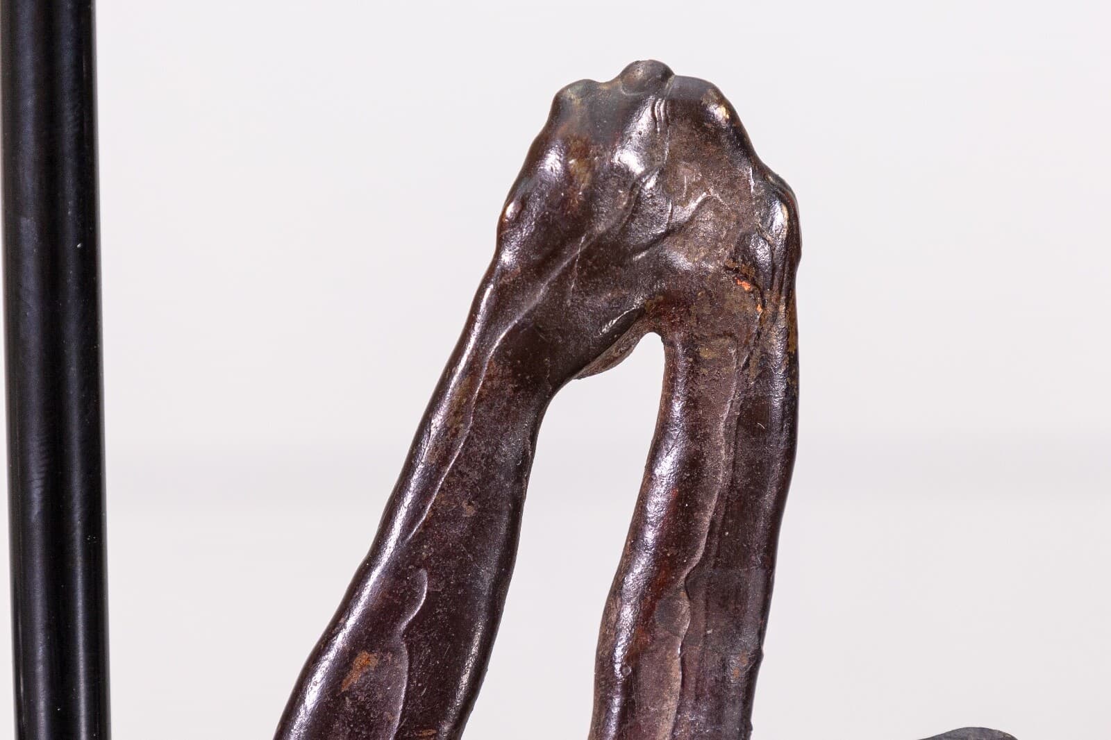John Mills Diver Signed Contemporary Cast Bronze Figurative Sculpture 1970 - Thumbnail 5