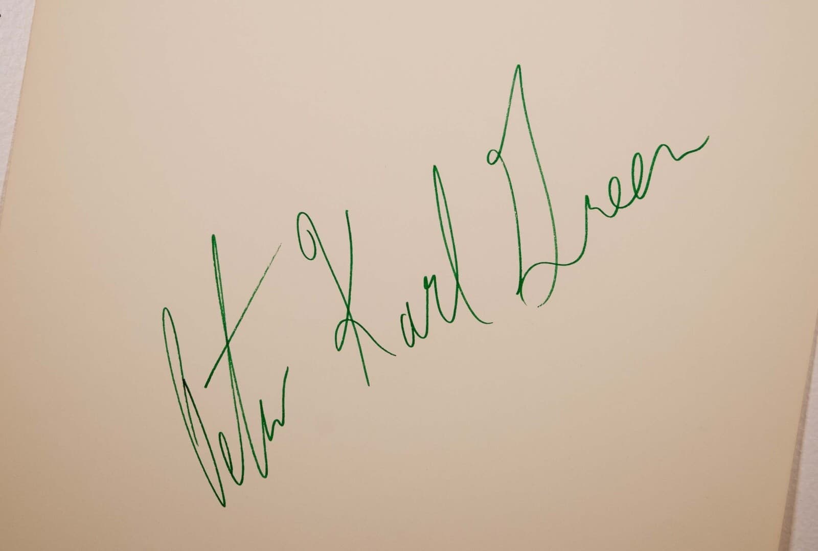 Peter Karl Green Untitled Signed Modern Figurative Felt-Tip Drawing on Paper UF - Thumbnail 7