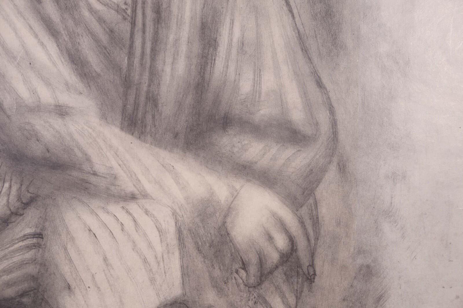 Giacomo Manzù Modern Italian Figurative Lithograph Unframed 1961 Stamped - Thumbnail 4