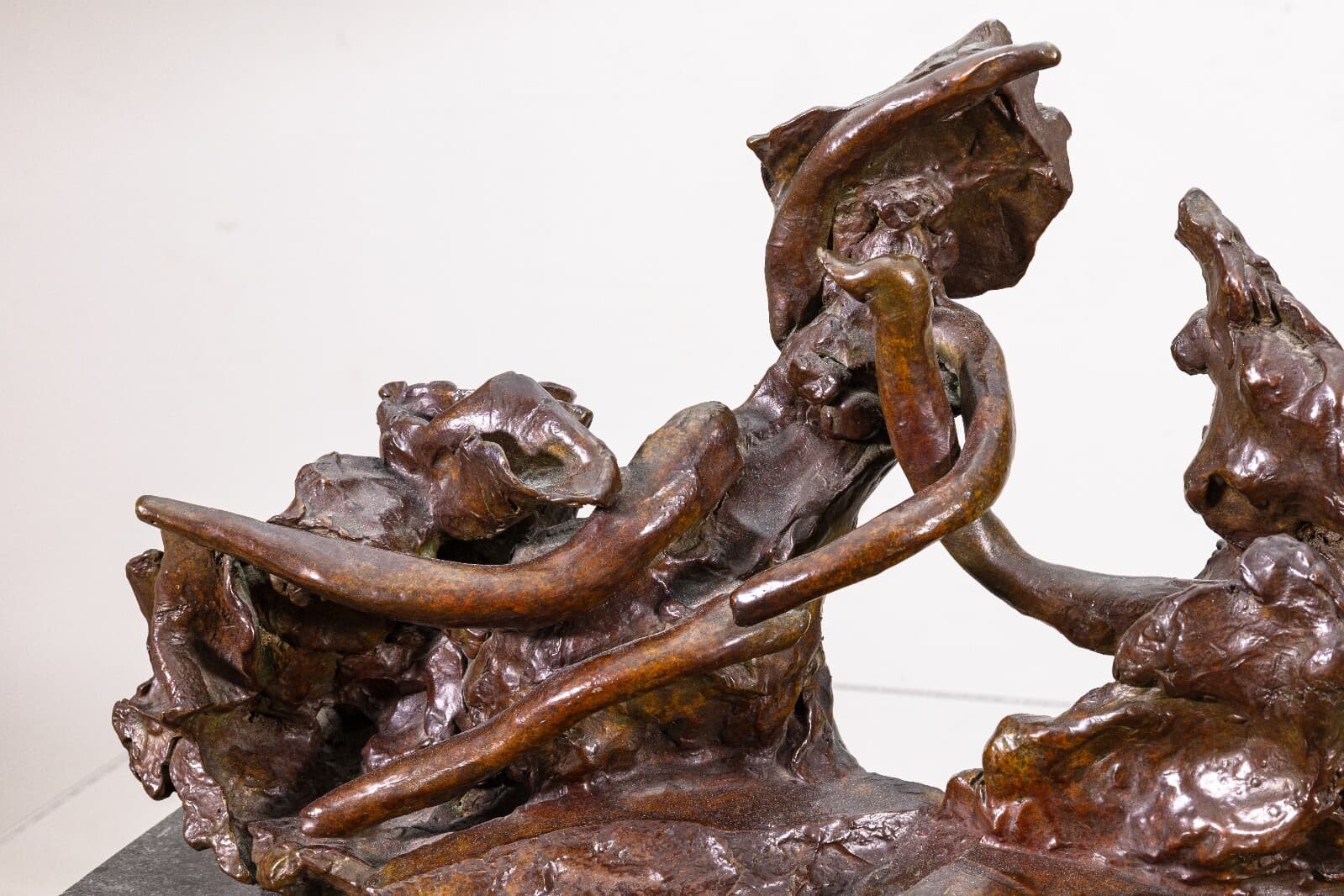 Reuben Nakian Leda & the Swan Signed Modern Figurative Cast Bronze Sculpture 7/7 - Thumbnail 6
