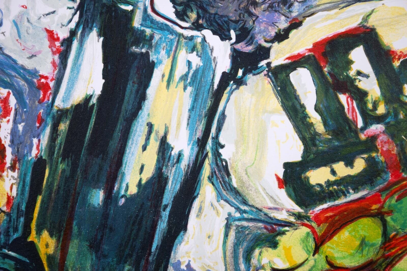 James Michalopoulos Fish Swish Signed Contemporary Lithograph 2018 UF 680/900 - Thumbnail 4