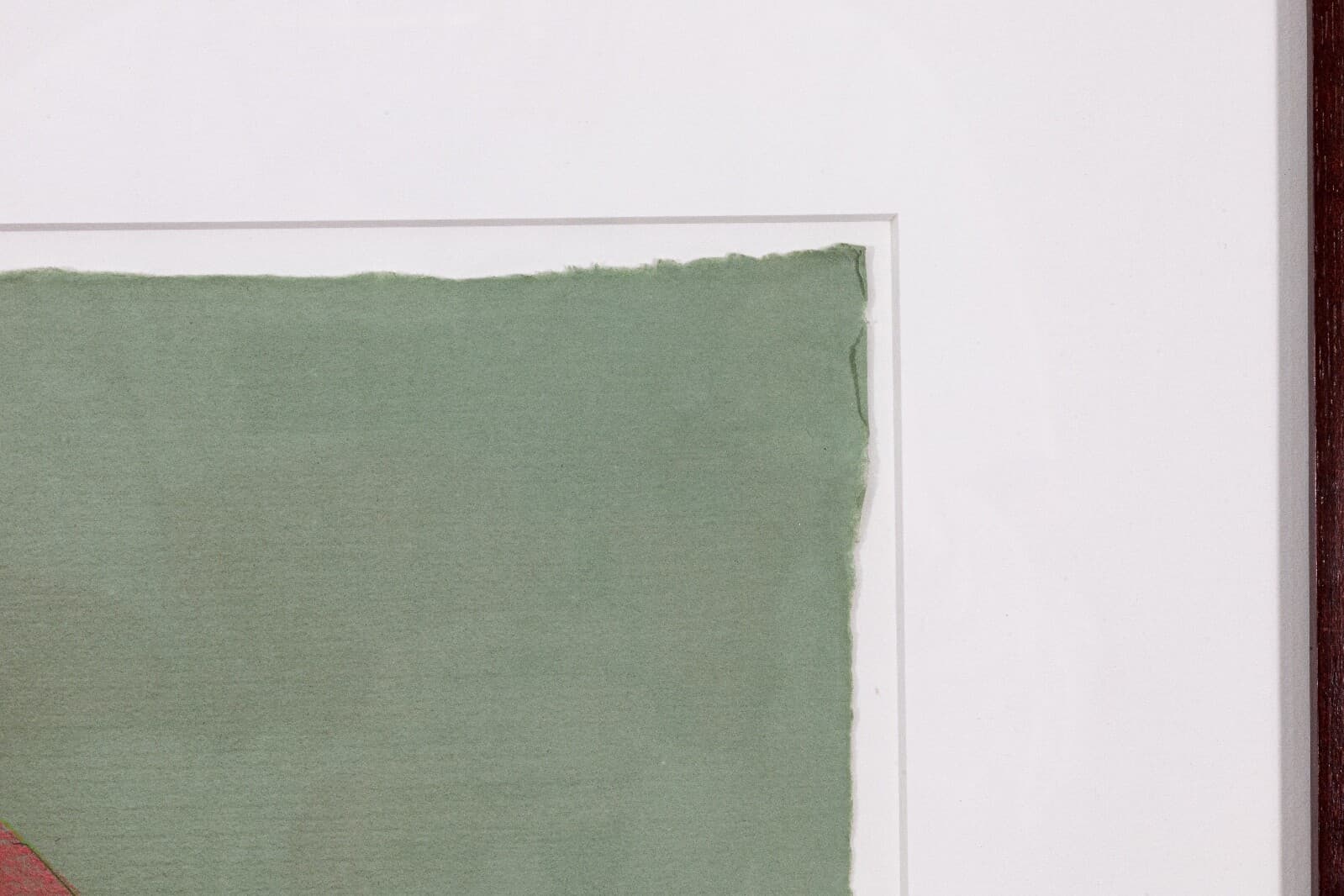Stanley Boxer Flowered Consequence When Stared At Signed Mixed-Media on Paper - Thumbnail 3