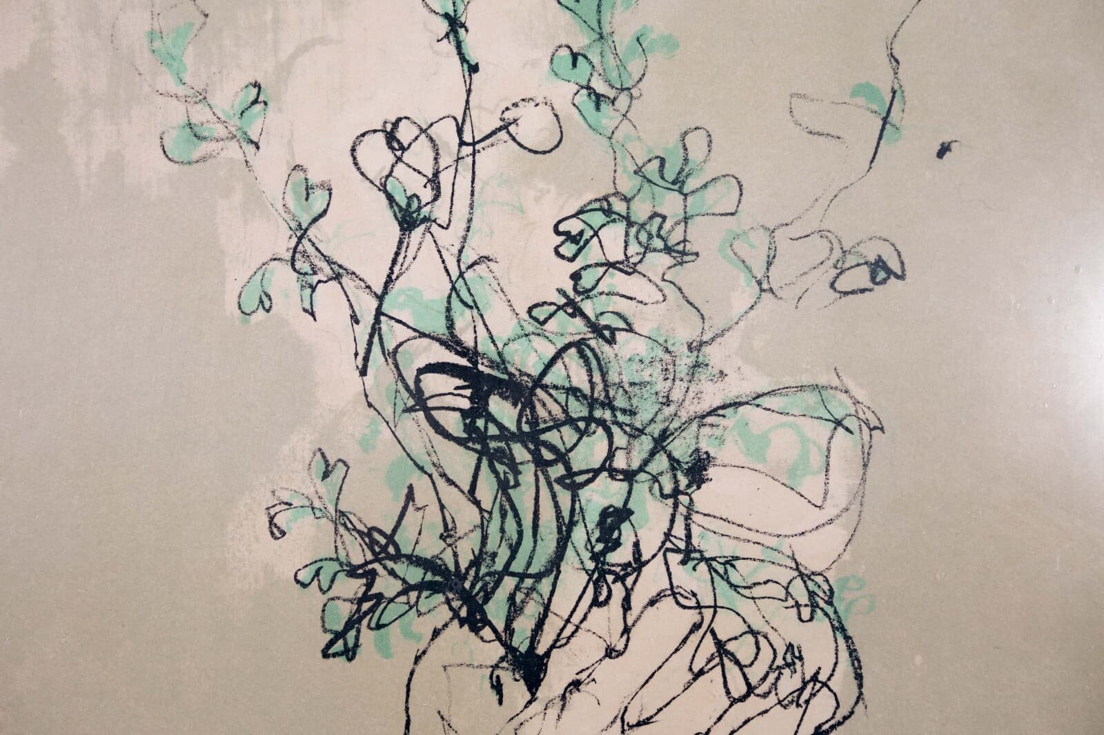 Jean Jansem Offrande Signed Modernist Figurative Lithograph on Paper 157/275 - Thumbnail 6