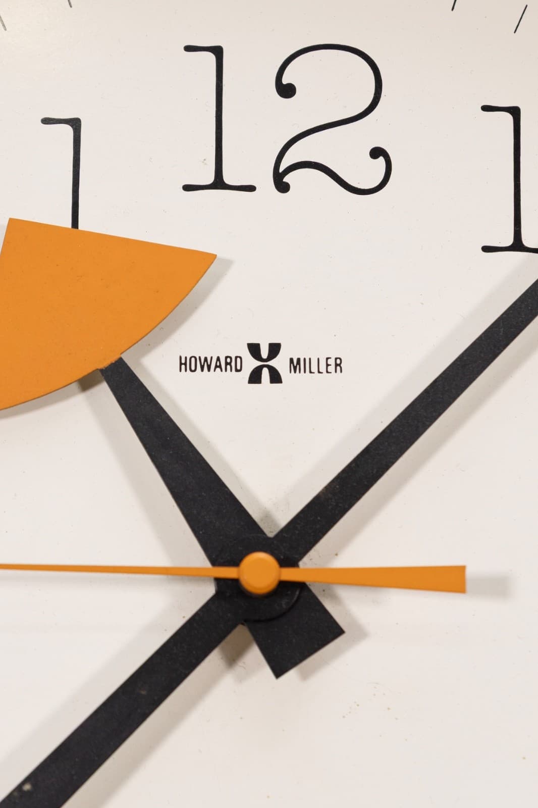 Vintage Mid Century Mod Rattan Basket Clock by George Nelson for Herman Miller - Thumbnail 6