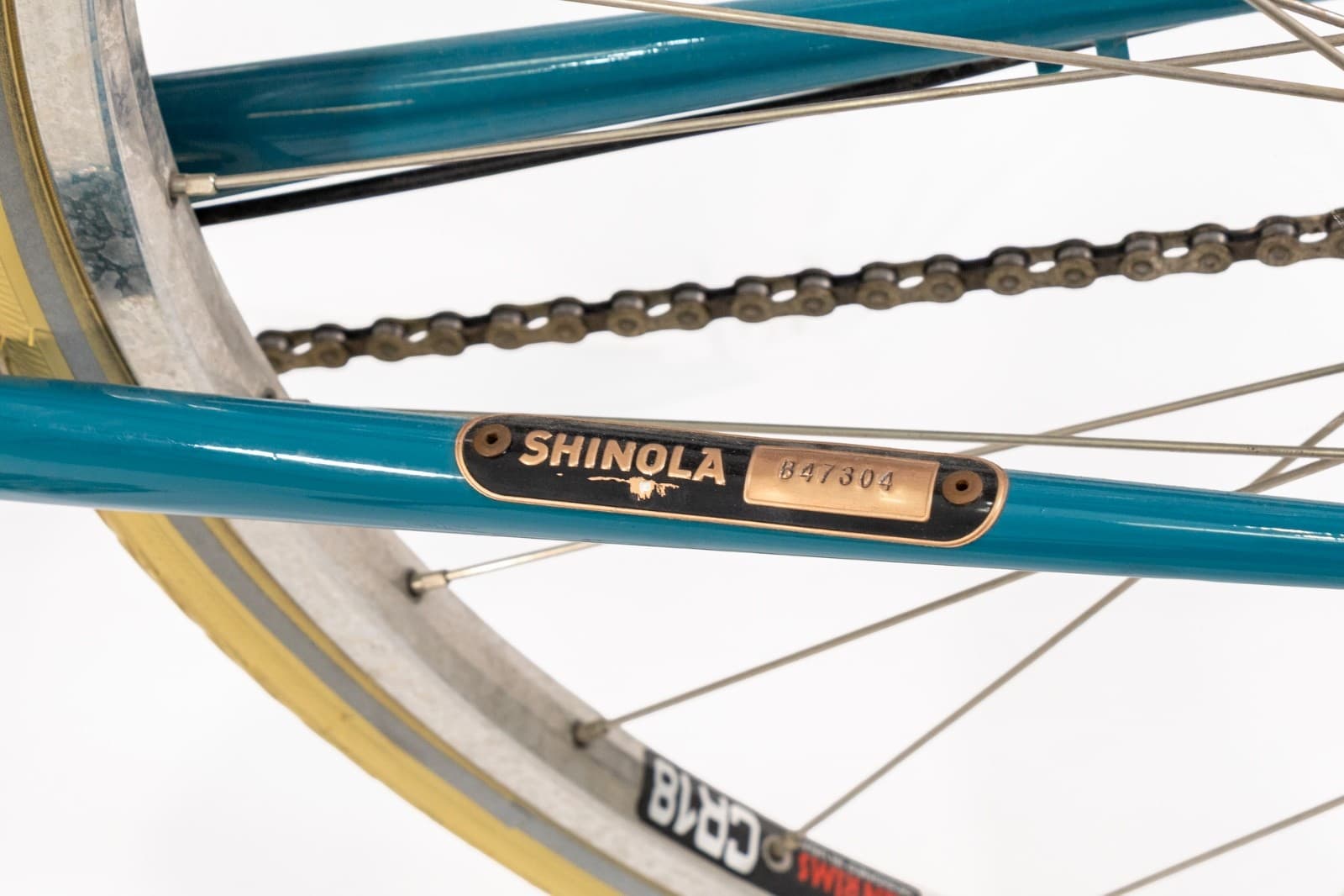 Shinola Bixby Woman's Teal And White City Bicycle 2016 - Thumbnail 6