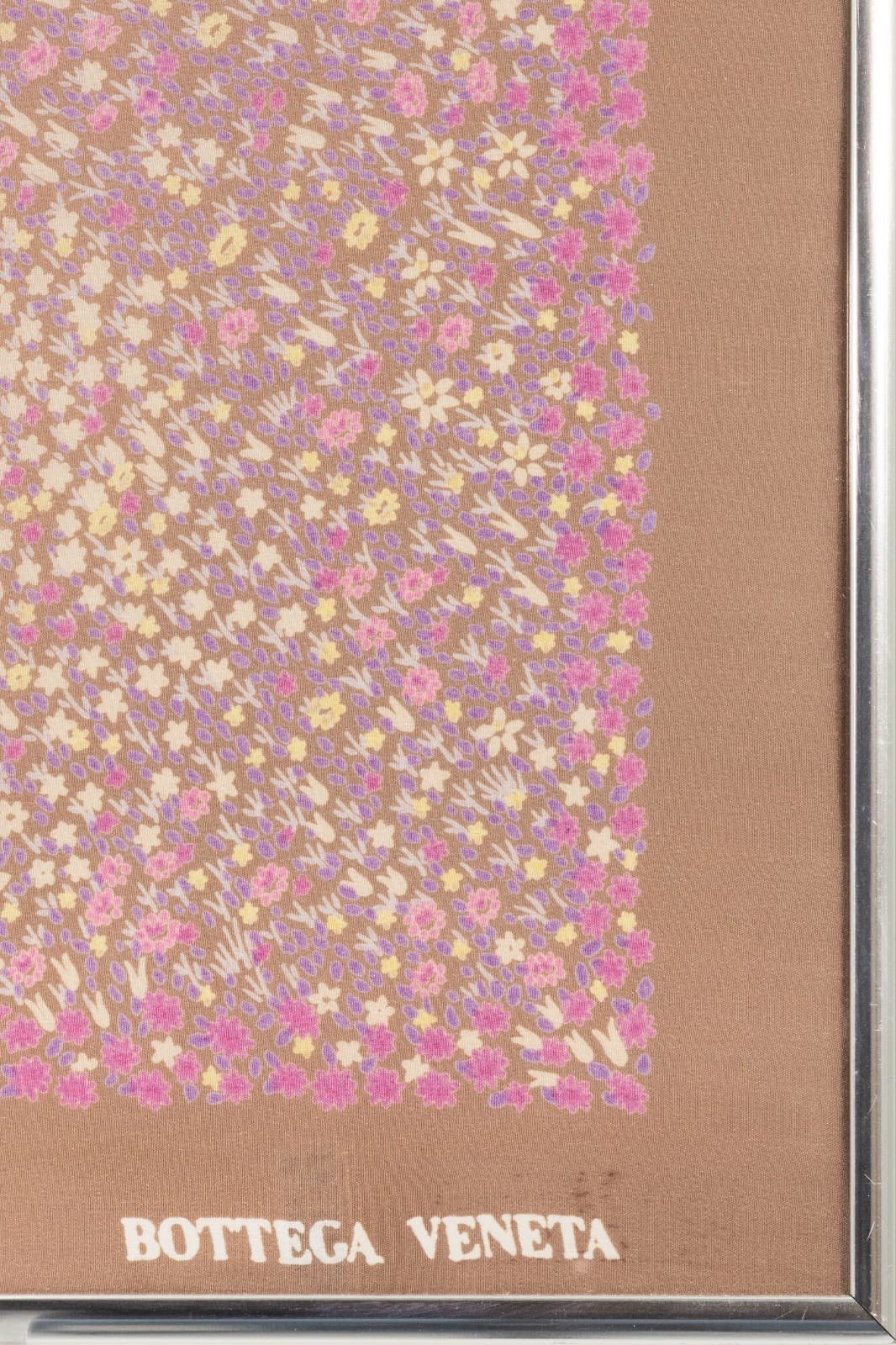 Framed Vintage Gustav Klimt Inspired Silk Scarf By Bottega Veneta - Thumbnail 5