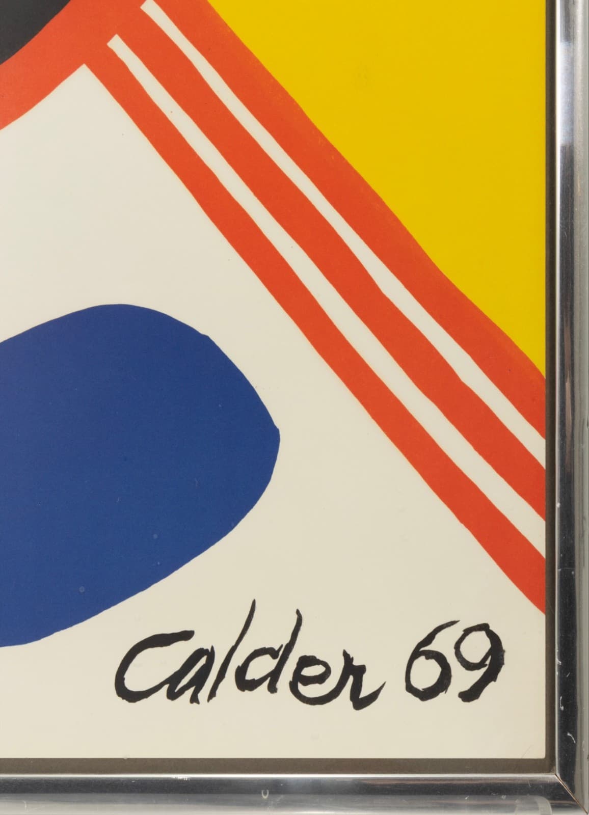 Alexander Calder - Spirals 1969 Color Lithograph on Paper Framed Modern Prints - Thumbnail 6