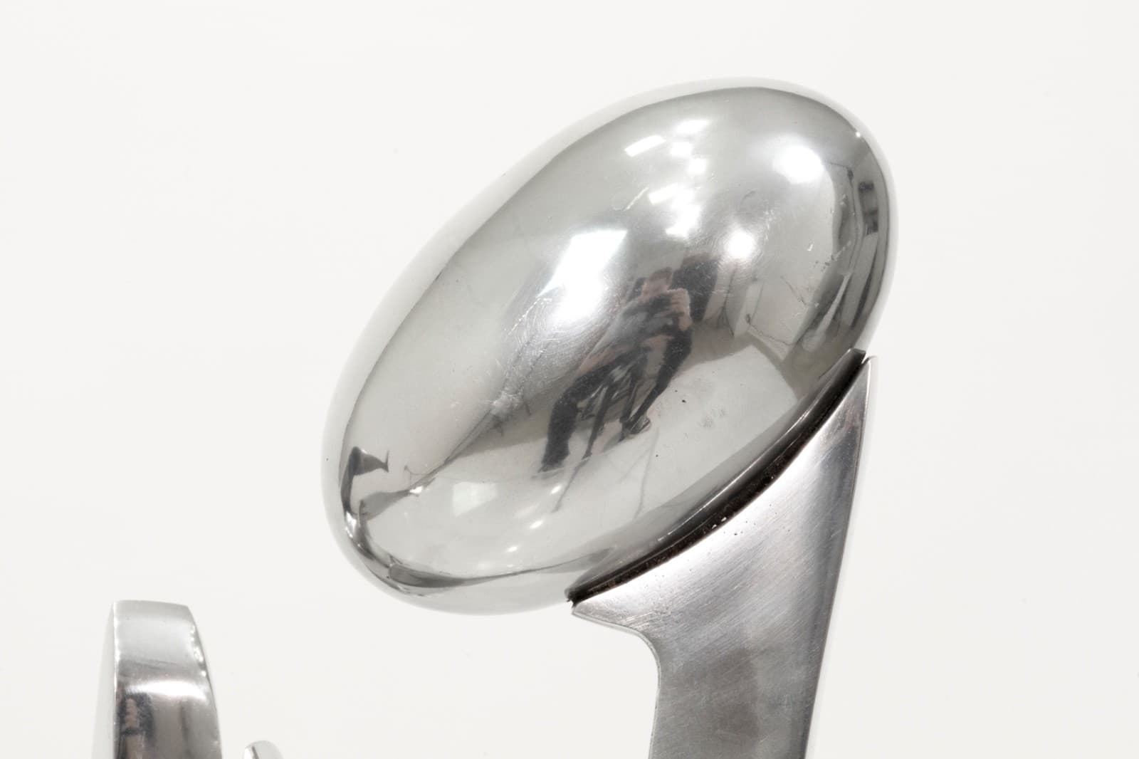Eichengreen & Ginsburg Articulated Poslished Aluminum Woman Sculpture - Thumbnail 3