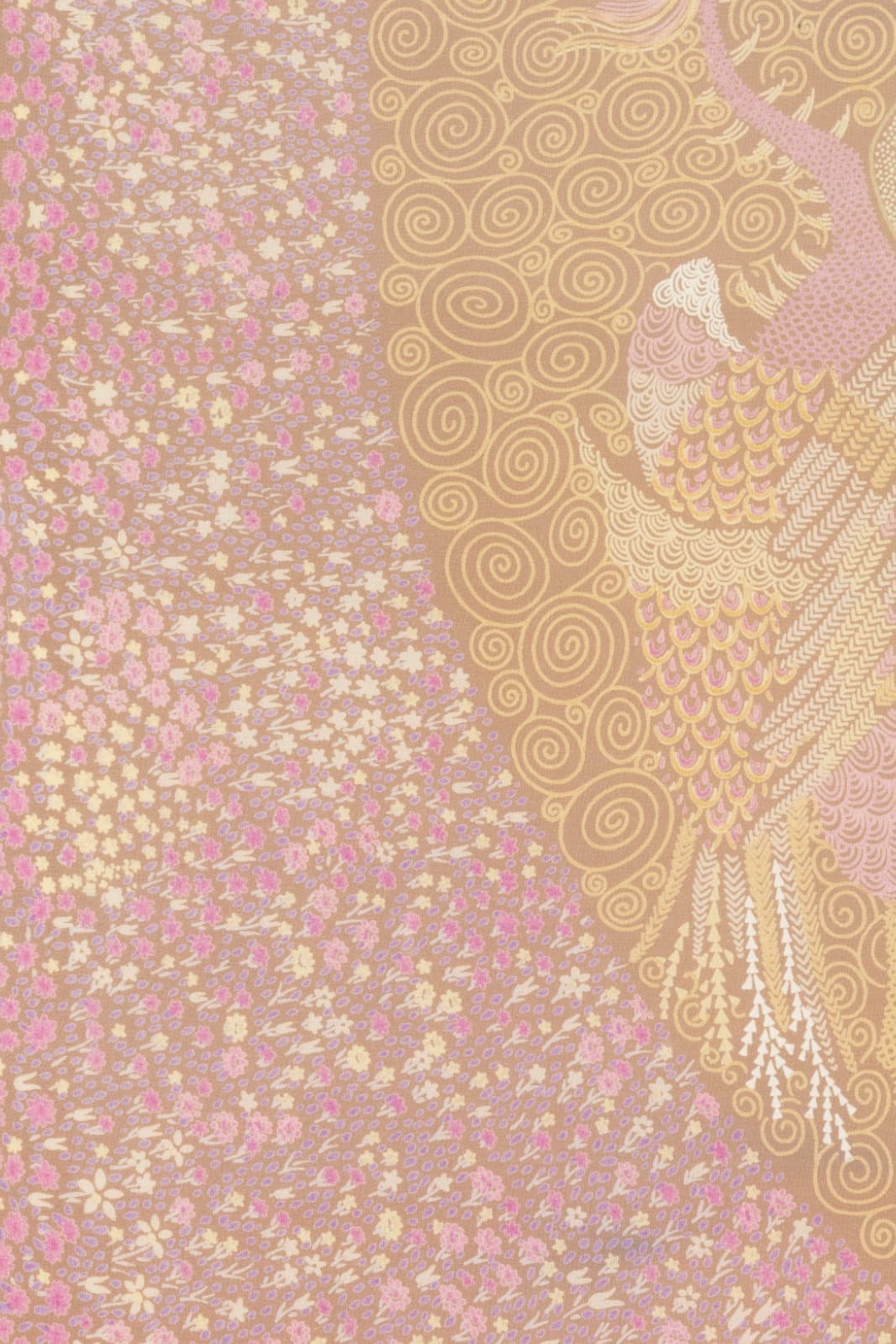 Framed Vintage Gustav Klimt Inspired Silk Scarf By Bottega Veneta - Thumbnail 6