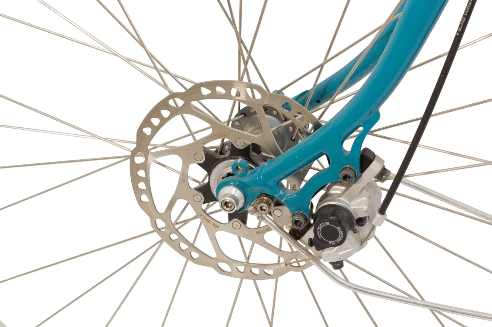 Shinola Bixby Woman's Teal And White City Bicycle 2016 - Thumbnail 8