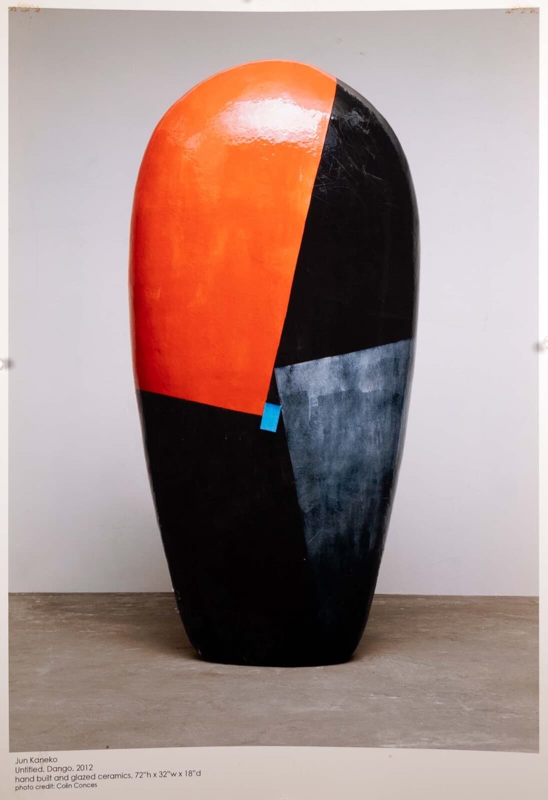 Jun Kaneko Ceramics Colin Conces Photography Lithographic Poster UF 2013-2014 - Thumbnail 6
