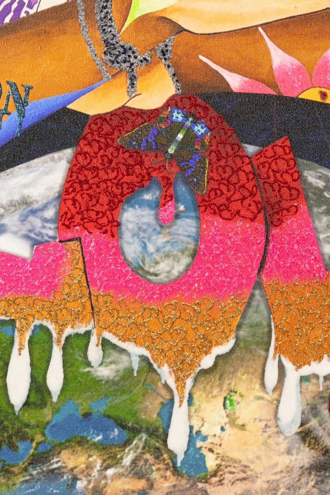 Marcus Glenn One Heart Can Change the World Signed Dionne Warwick Giclee Canvas - Thumbnail 6