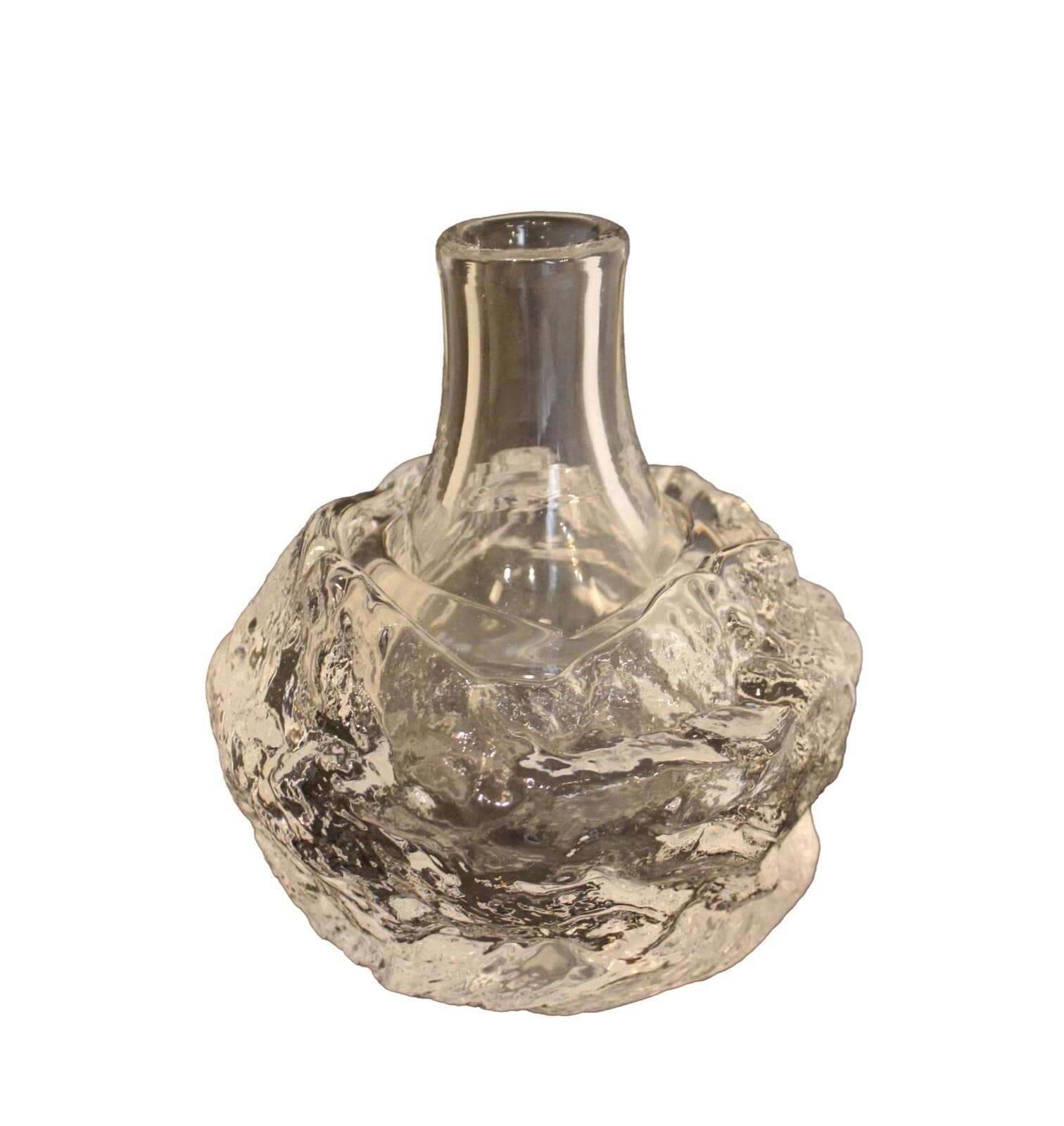 Waarf Rare Kosta Glass Vessel Clear Glass Overlay