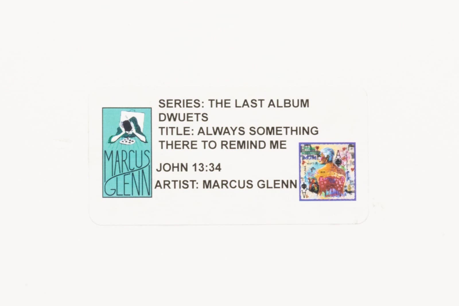 Marcus Glenn Always Something There to Remind Me Signed Dionne Warwick Framed - Thumbnail 10