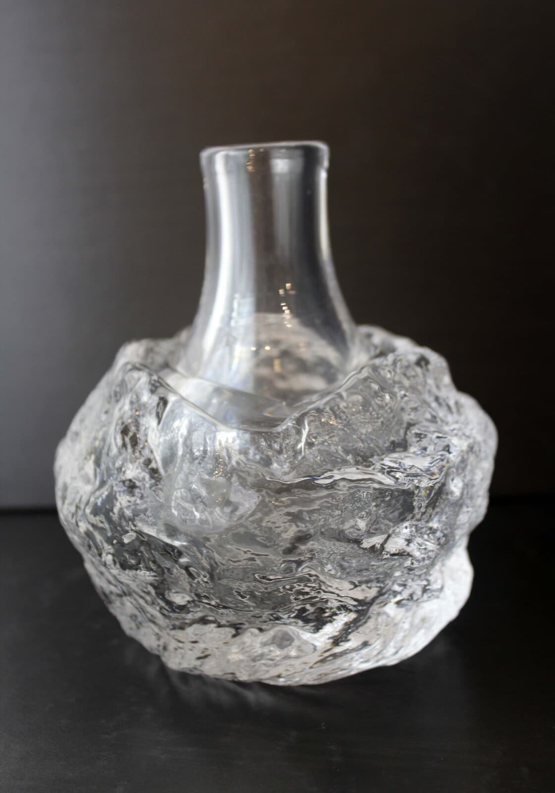 Waarf Rare Kosta Glass Vessel Clear Glass Overlay - Thumbnail 3