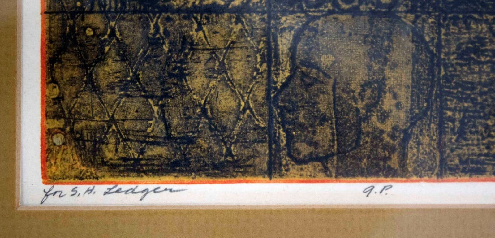 Eric Bellmann Biomorphic 1973 Signed Intaglio Etching - Thumbnail 6