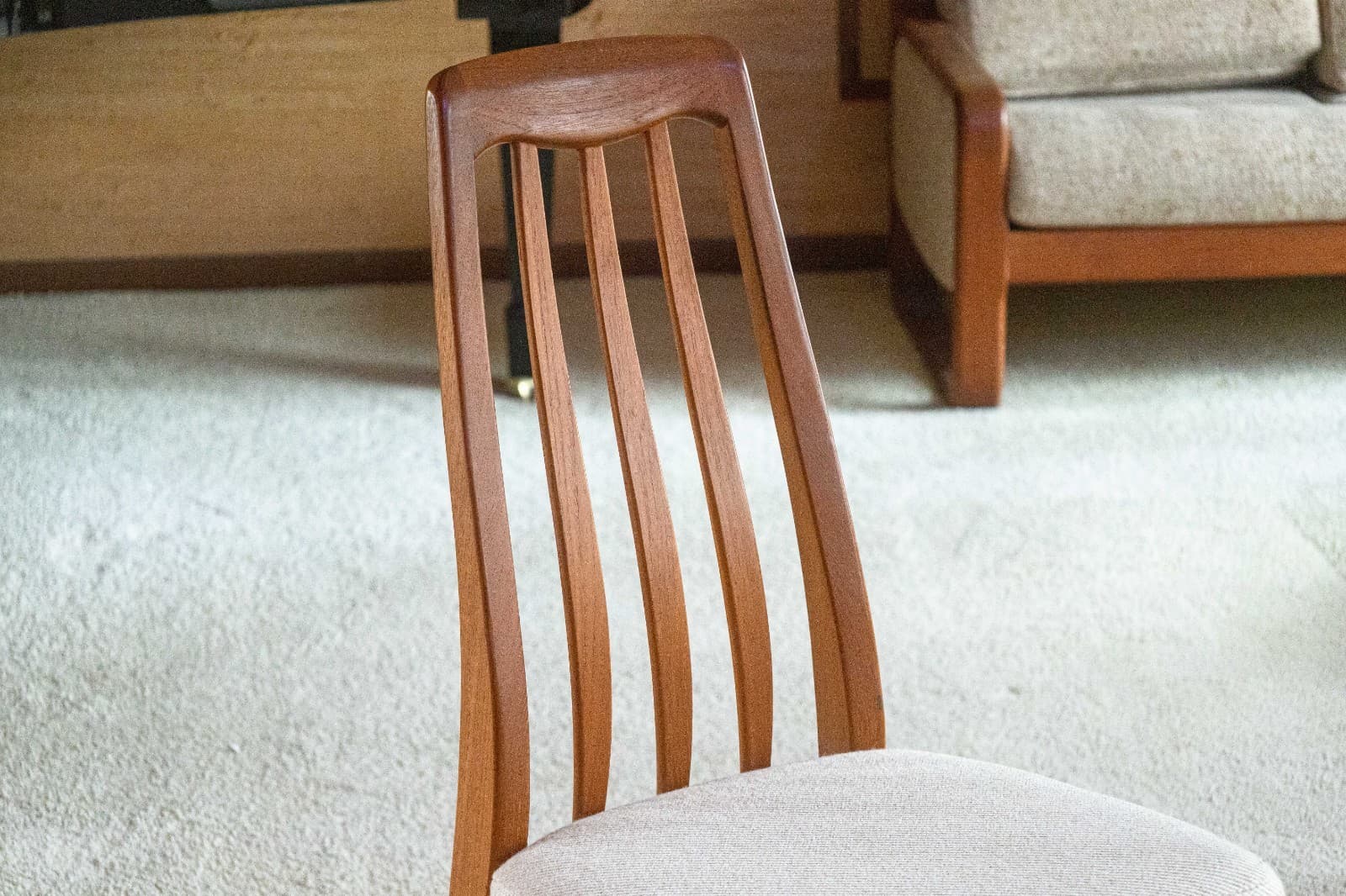 Benny Linden Set of 4 Teak Dining Chairs - Thumbnail 4
