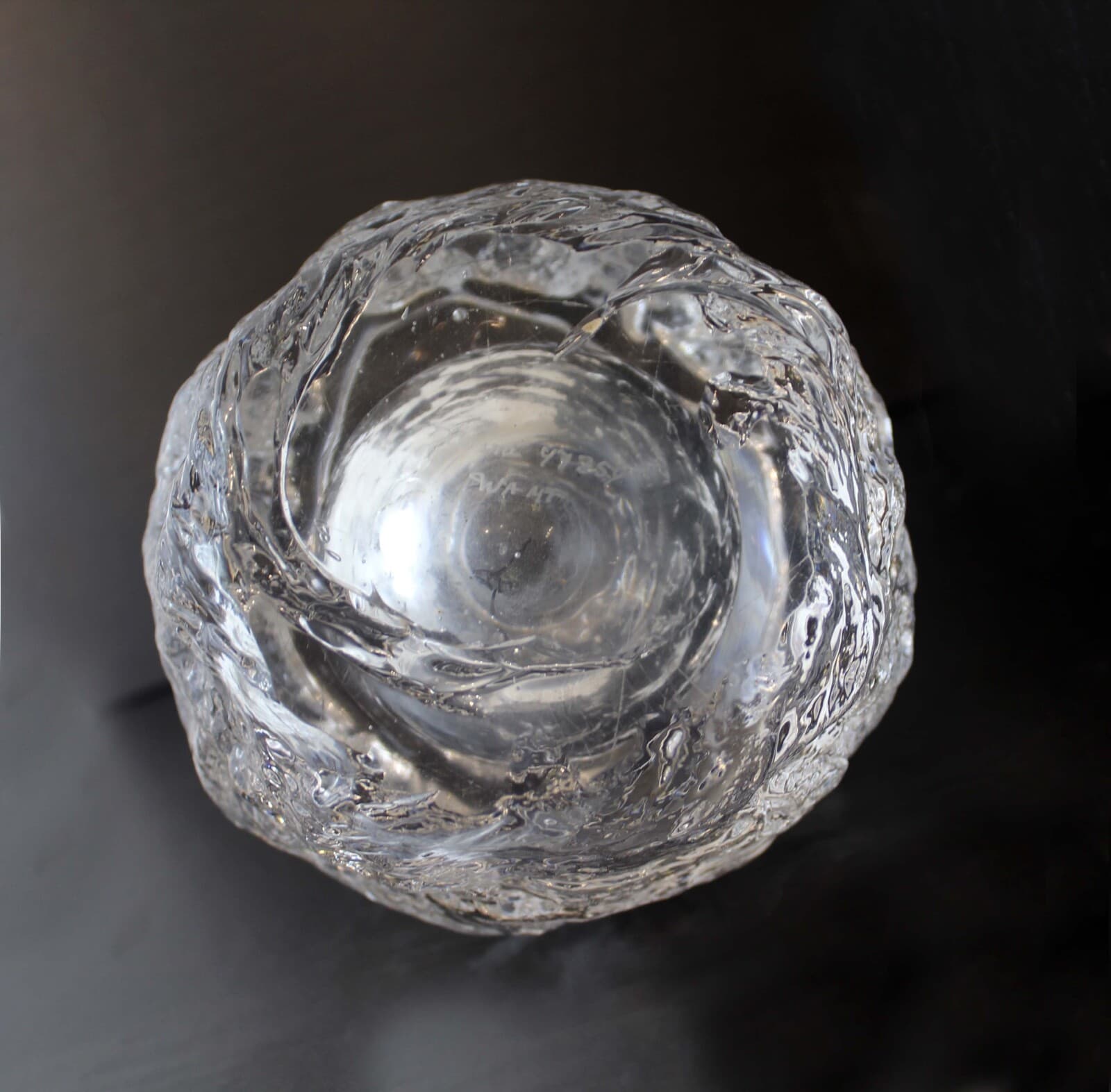 Waarf Rare Kosta Glass Vessel Clear Glass Overlay - Thumbnail 9