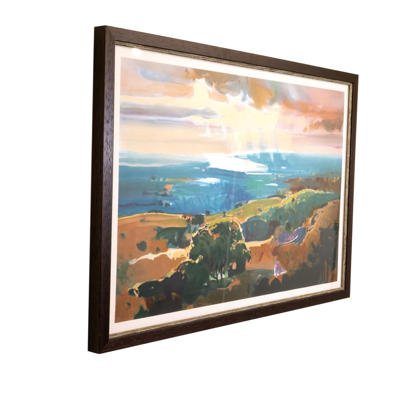 John Maxon Discovery Signed Contemporary Lithograph on Paper 27/200 Framed 1994 - Thumbnail 3