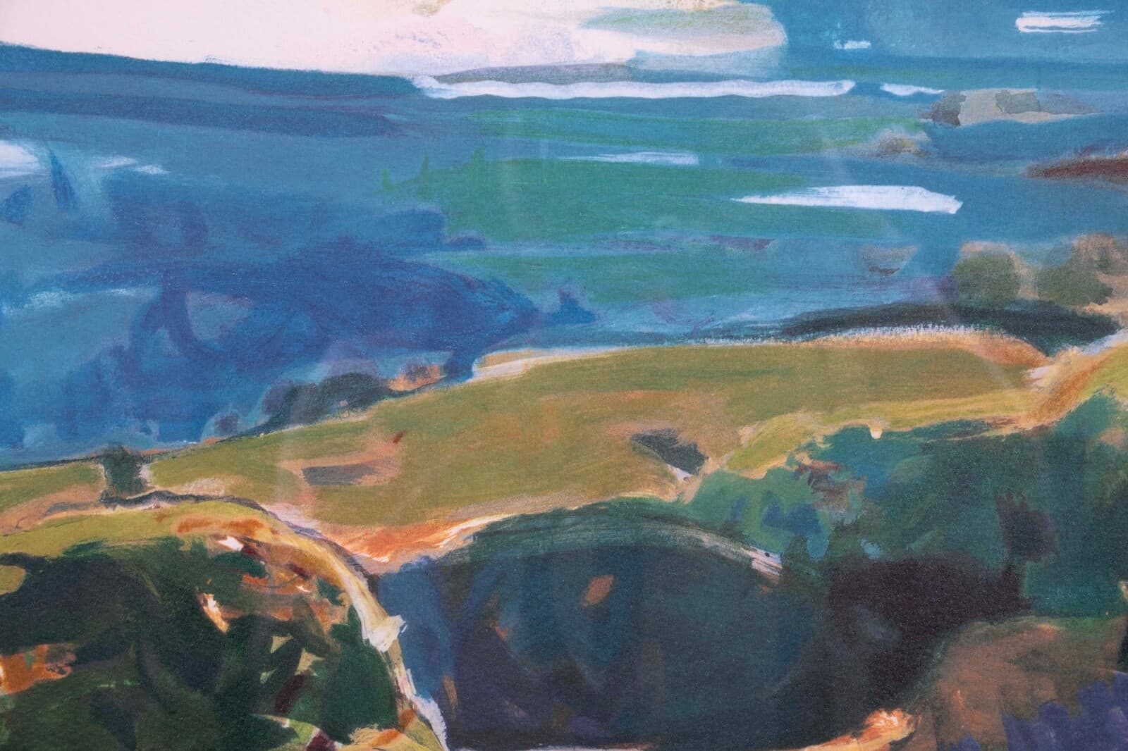 John Maxon Discovery Signed Contemporary Lithograph on Paper 27/200 Framed 1994 - Thumbnail 4