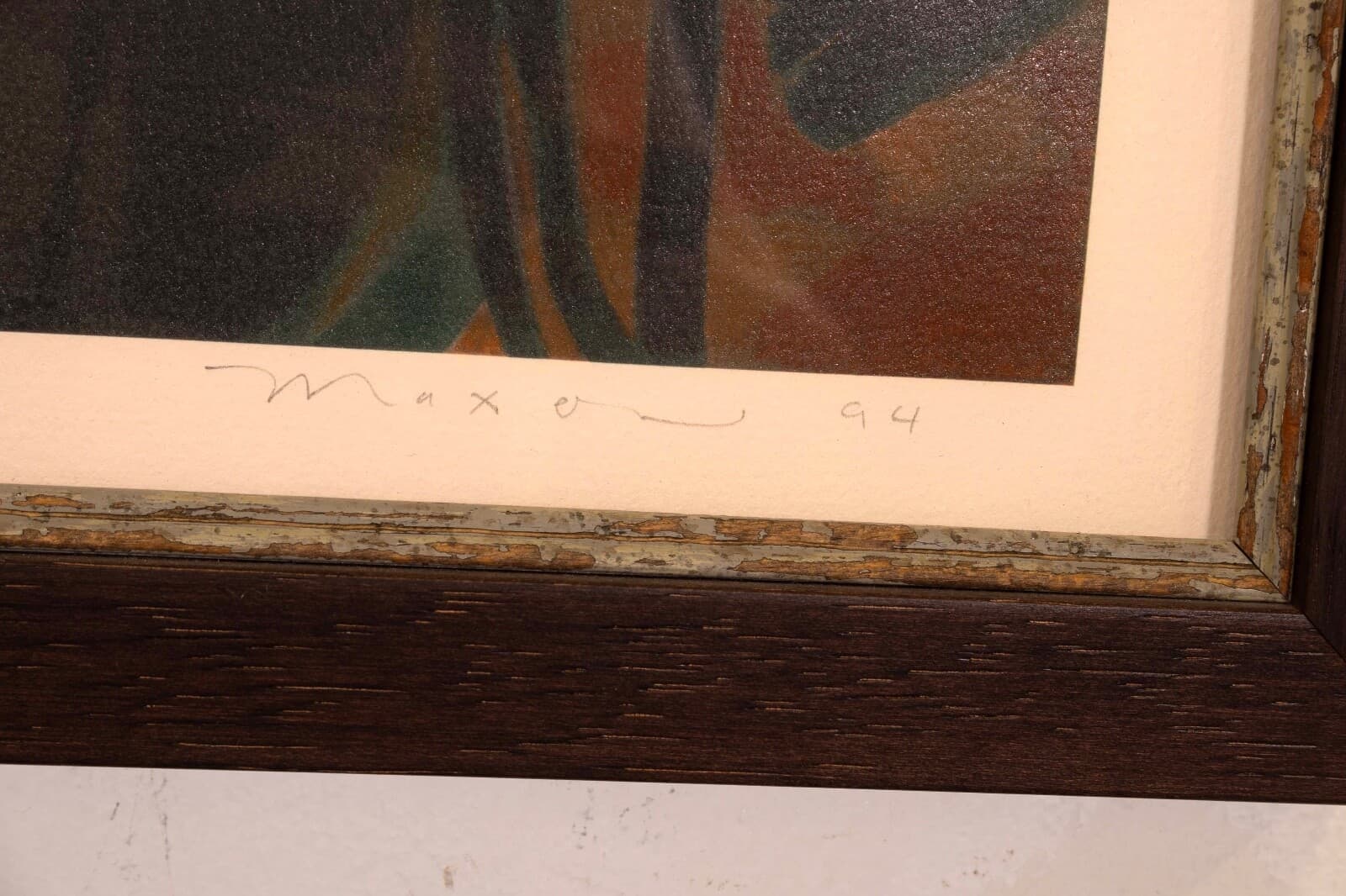 John Maxon Discovery Signed Contemporary Lithograph on Paper 27/200 Framed 1994 - Thumbnail 10