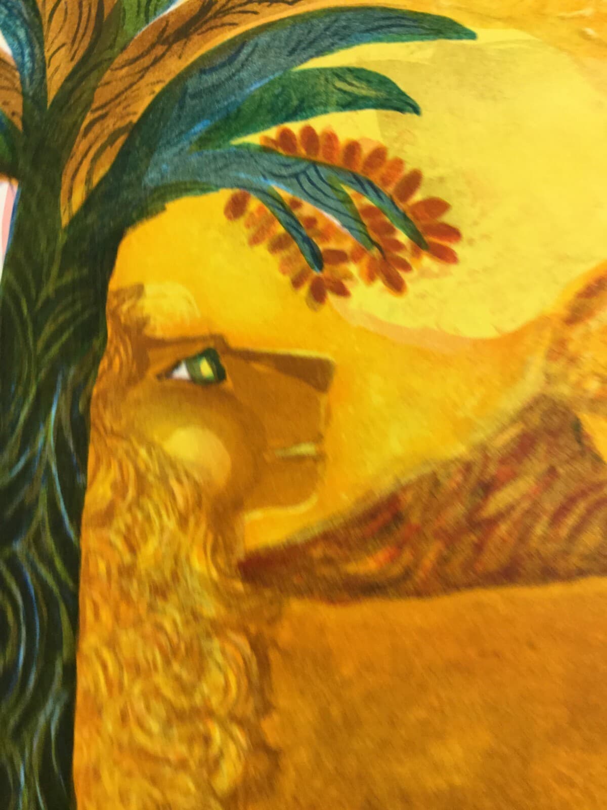 Mid Century Modern Unframed Leo Lion Judith Bledsoe Hand Signed Lithograph - Thumbnail 5