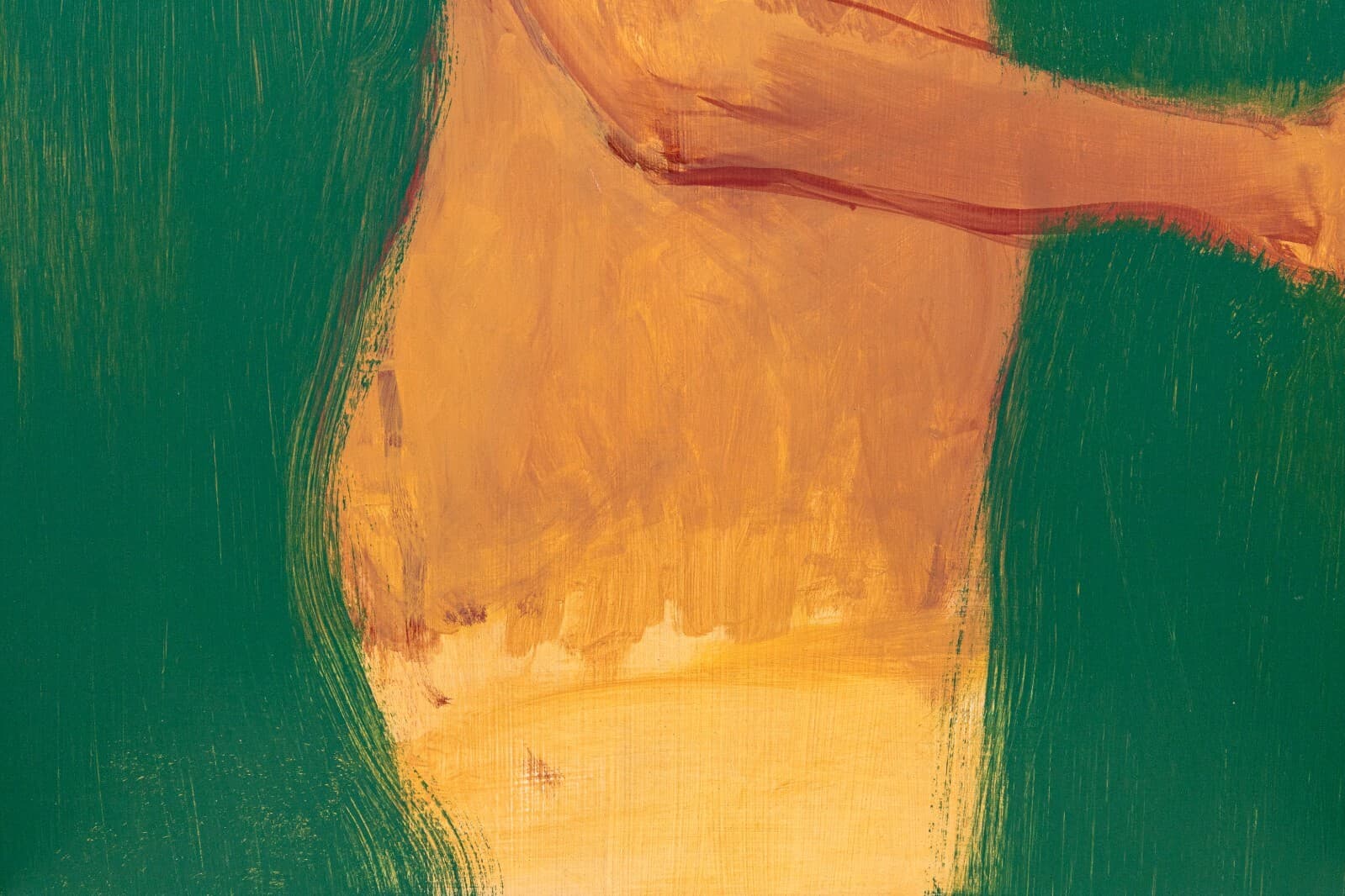 Thomas Humes Signed Contemporary Figurative Nude Oil Painting on Panel 1990 - Thumbnail 7
