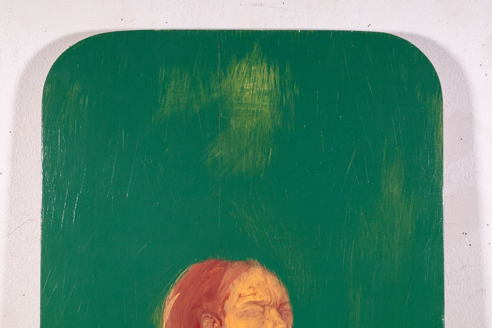 Thomas Humes Signed Contemporary Figurative Nude Oil Painting on Panel 1990 - Thumbnail 2