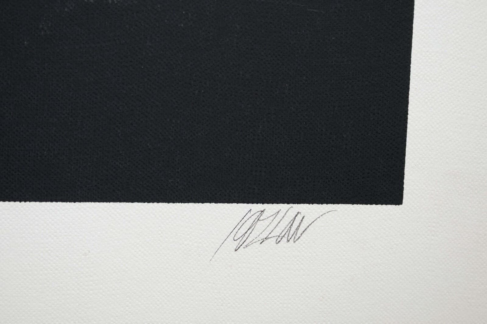 Richard Kozlow Moon River Signed Modernist Serigraph 54/100 Unframed 1980s - Thumbnail 7
