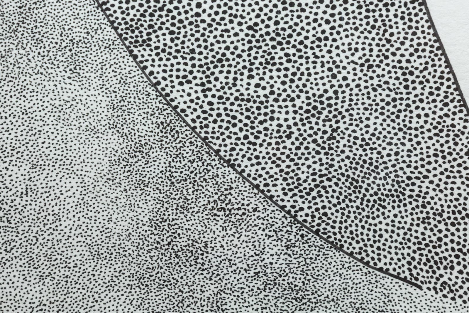 Paul VerBurg Signed Contemporary Memphis Pen & Ink Drawing on Paper Framed - Thumbnail 4