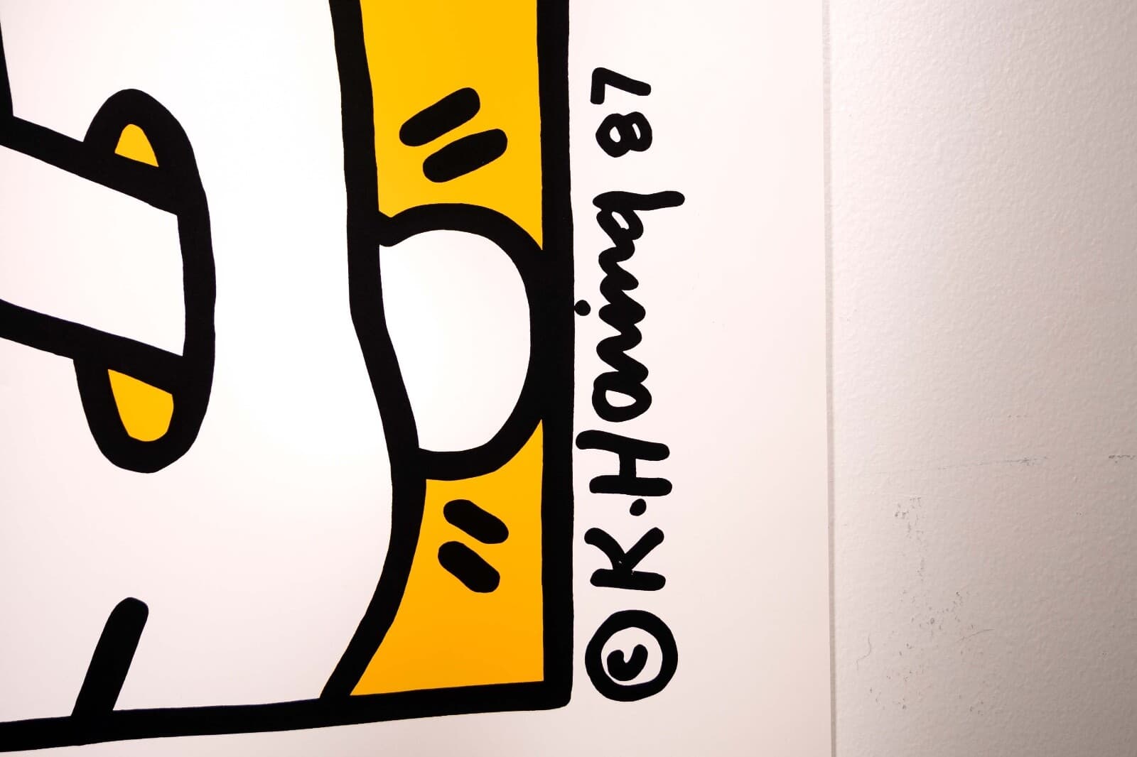 Keith Haring Art Attack on Aids Contemporary Urban Art Lithographic Poster 1988 - Thumbnail 6
