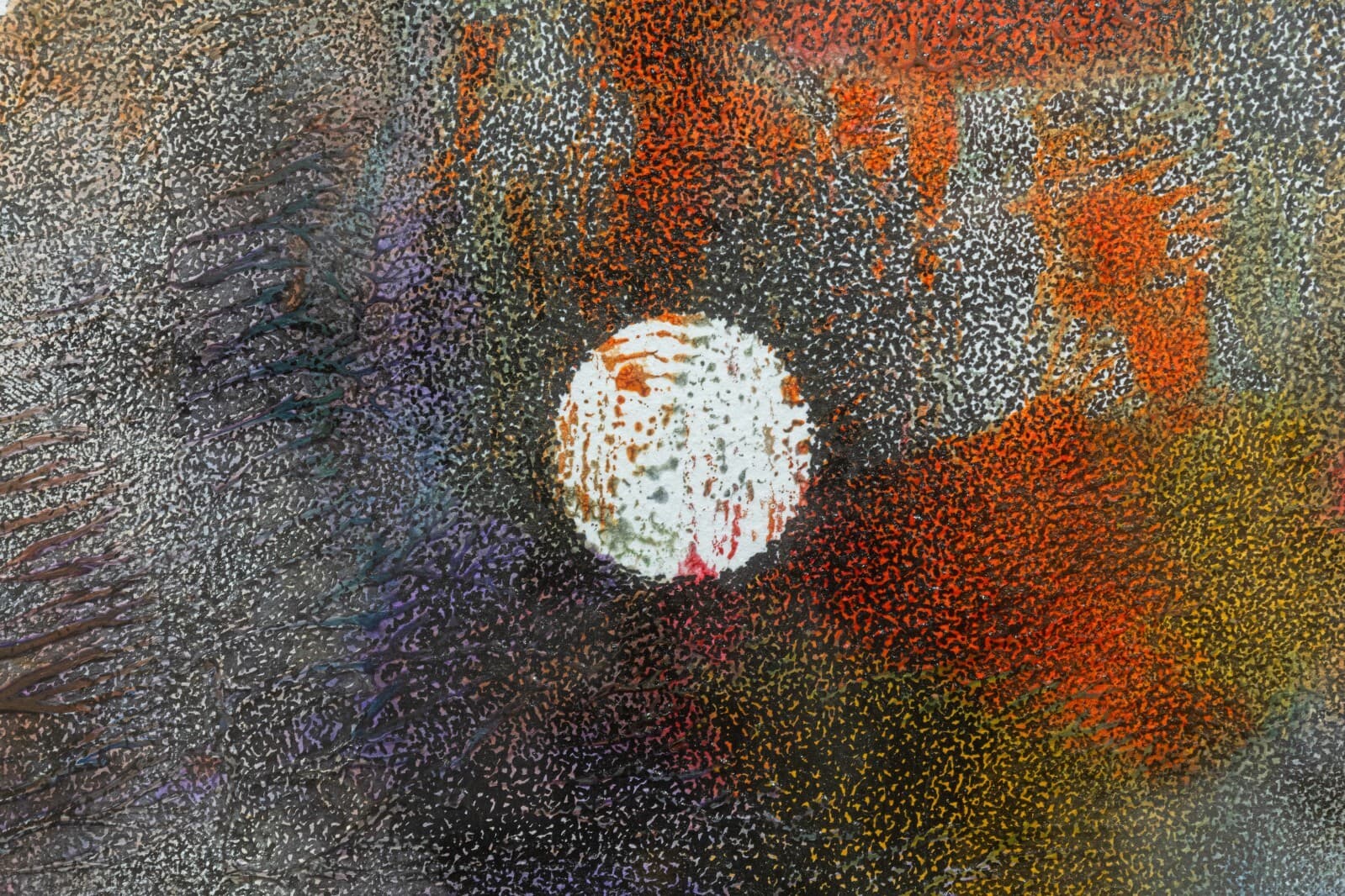 Paul VerBurg You Be You Signed Contemporary Pen and Ink over Acrylic Monoprint - Thumbnail 4