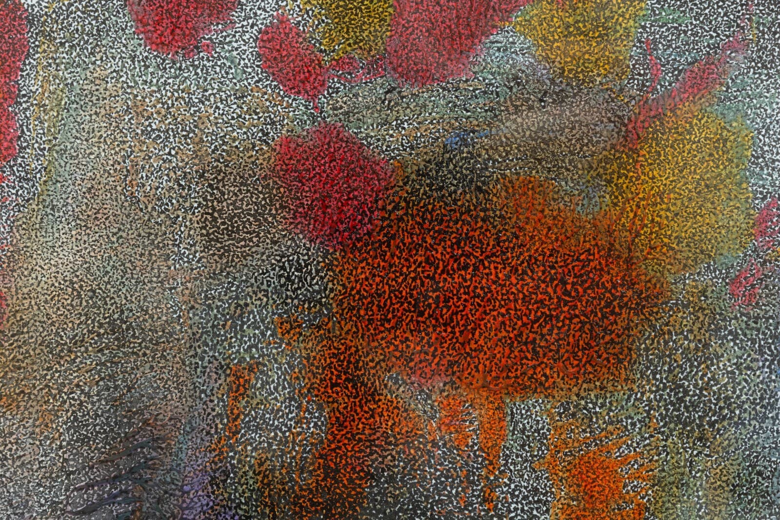Paul VerBurg You Be You Signed Contemporary Pen and Ink over Acrylic Monoprint - Thumbnail 3