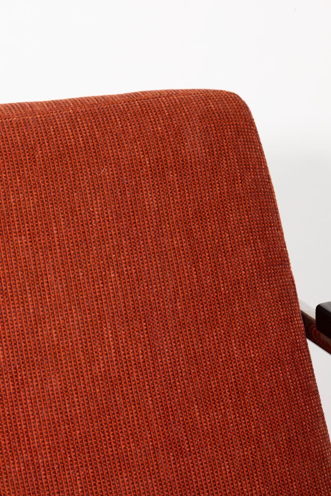 Bauhaus / Thonet Style Pair of Armchairs c. 1930s Tubular Steel with Red-Brown U - Thumbnail 7