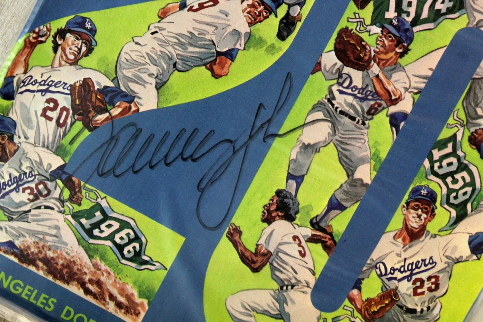 Set of 6 LA Dodgers Souvenir Yearbooks 1977-1982 - Thumbnail 4