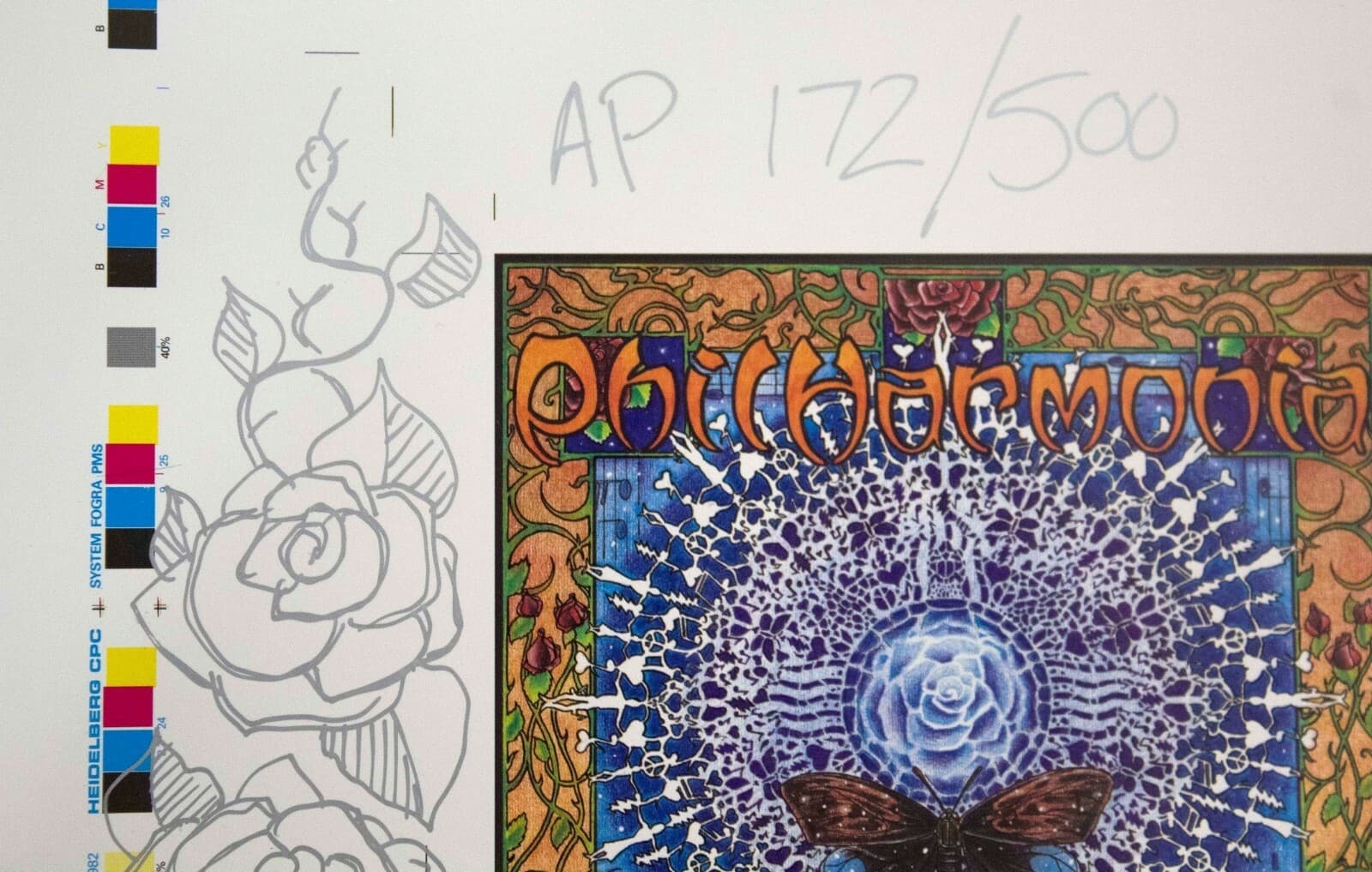 Phil Lesh Phil Harmonia Signed Michael R Everett 1997 Poster - Thumbnail 7
