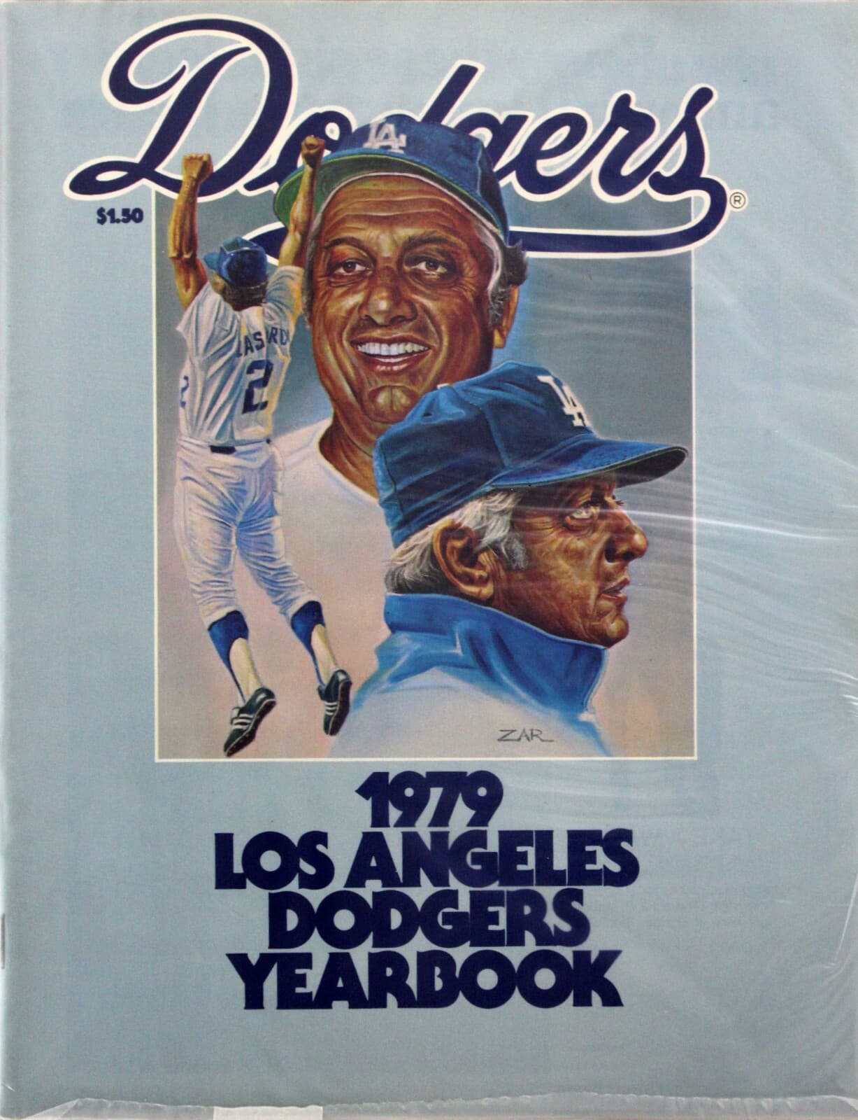 Set of 6 LA Dodgers Souvenir Yearbooks 1977-1982 - Thumbnail 6