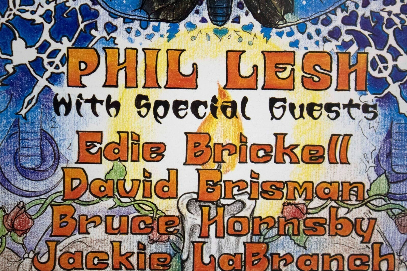Phil Lesh Phil Harmonia Signed Michael R Everett 1997 Poster - Thumbnail 6