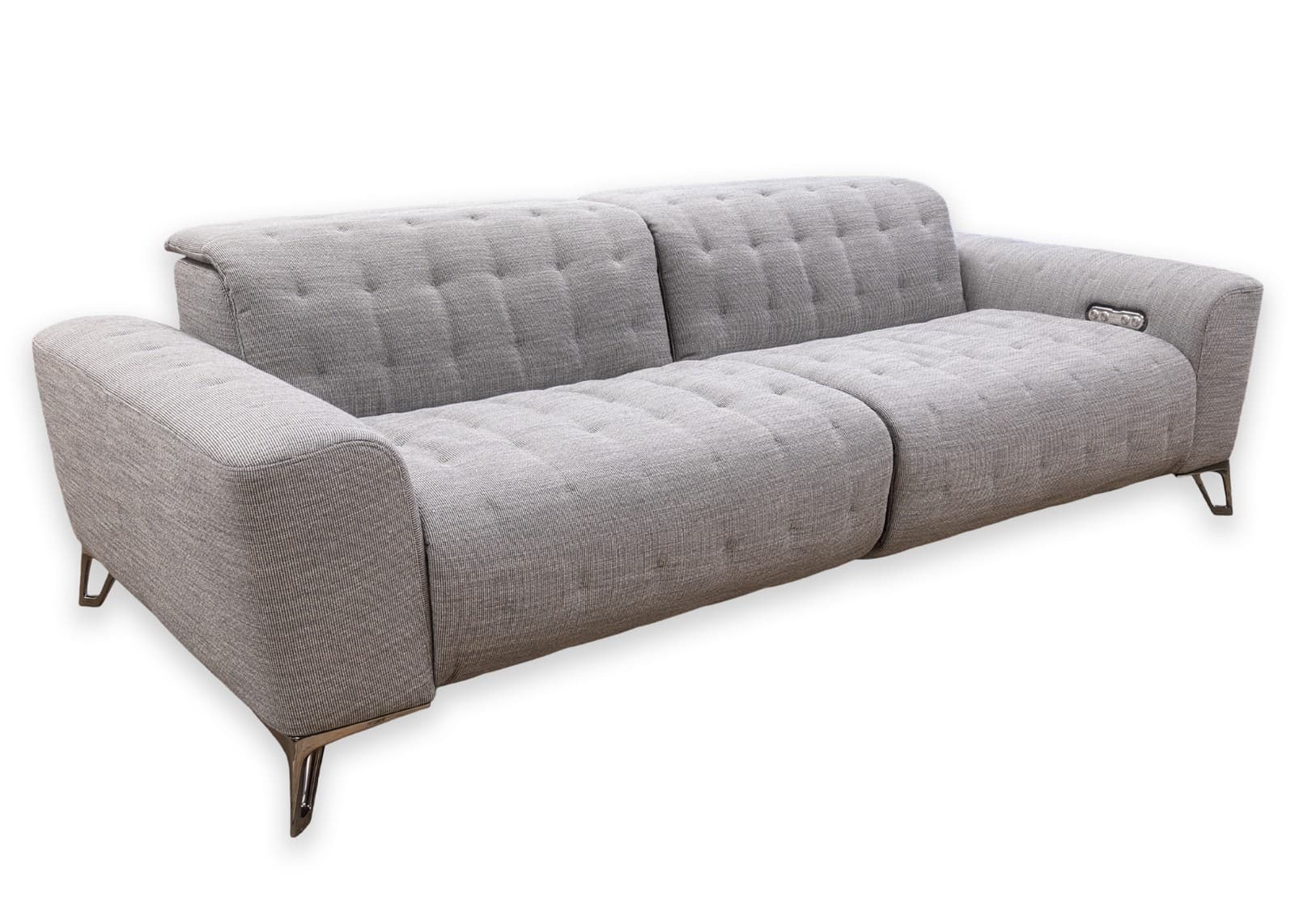 Sacha Lakic for Roche Bobois Satellite 3 Contemporary Three-Seat Sofa with Elect - Thumbnail 2