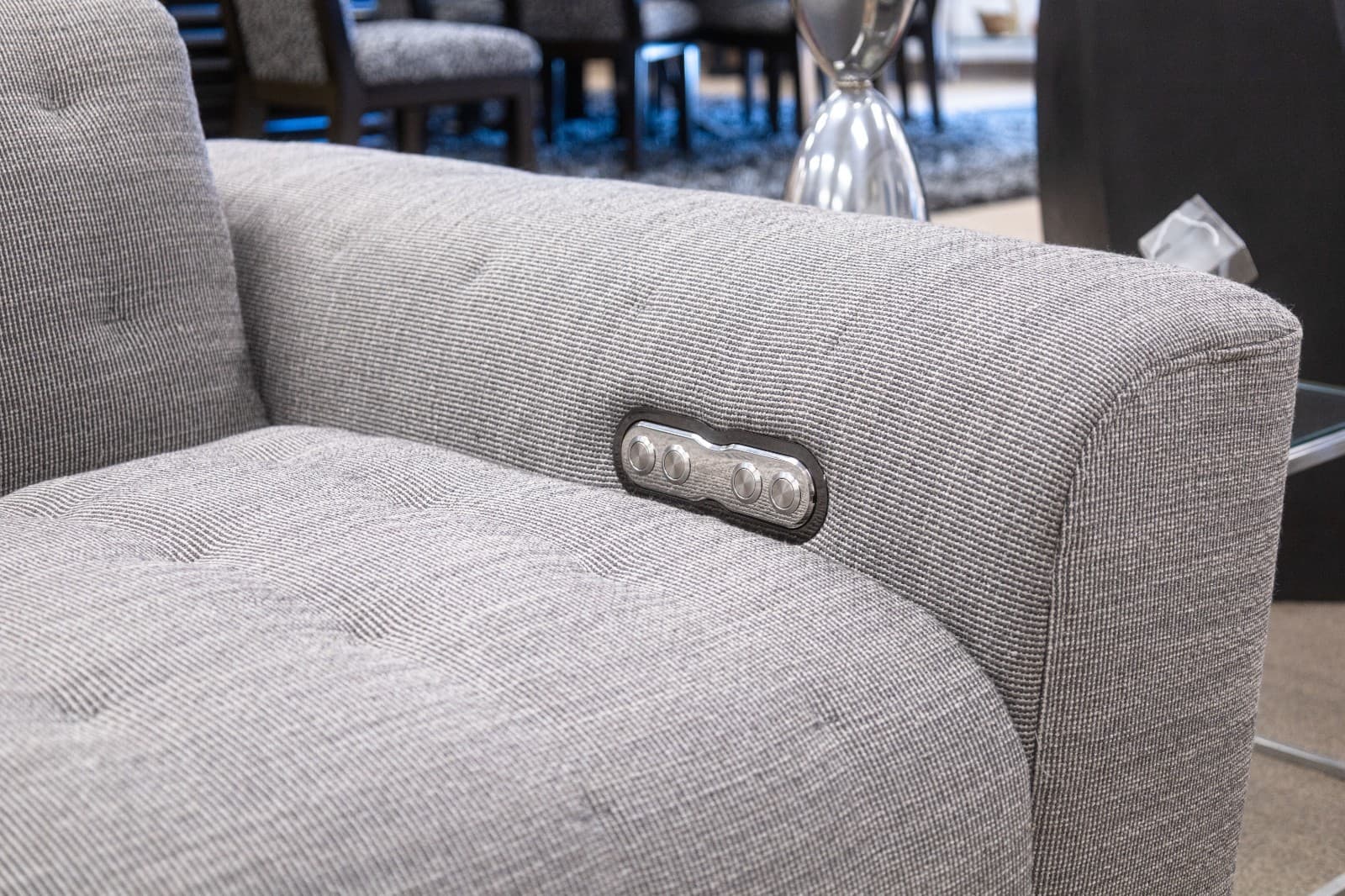 Sacha Lakic for Roche Bobois Satellite 3 Contemporary Three-Seat Sofa with Elect - Thumbnail 4