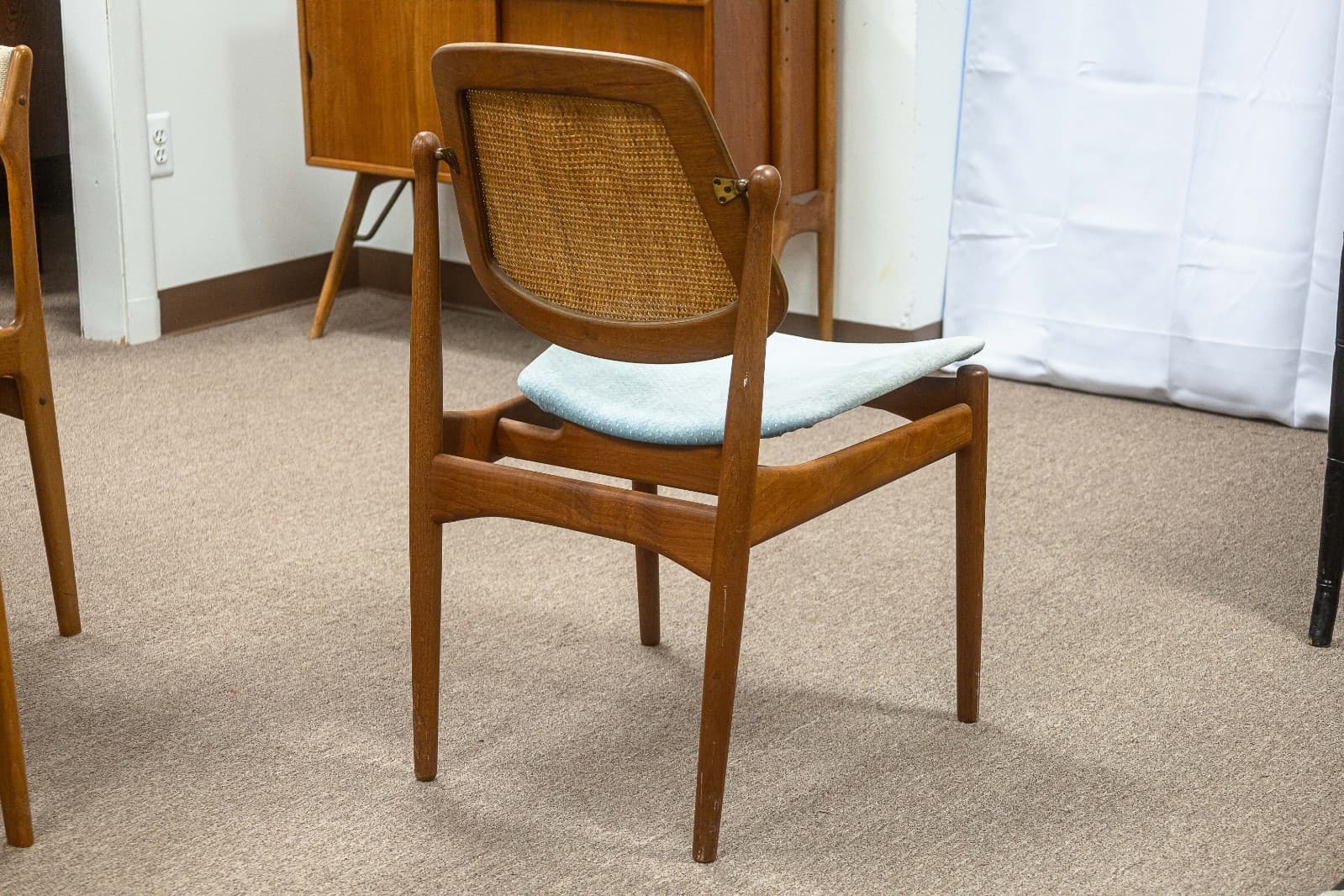 Set of 3 Arne Vodder Model FD-184 Chairs for France & Daverkosen Vintage Danish - Thumbnail 6