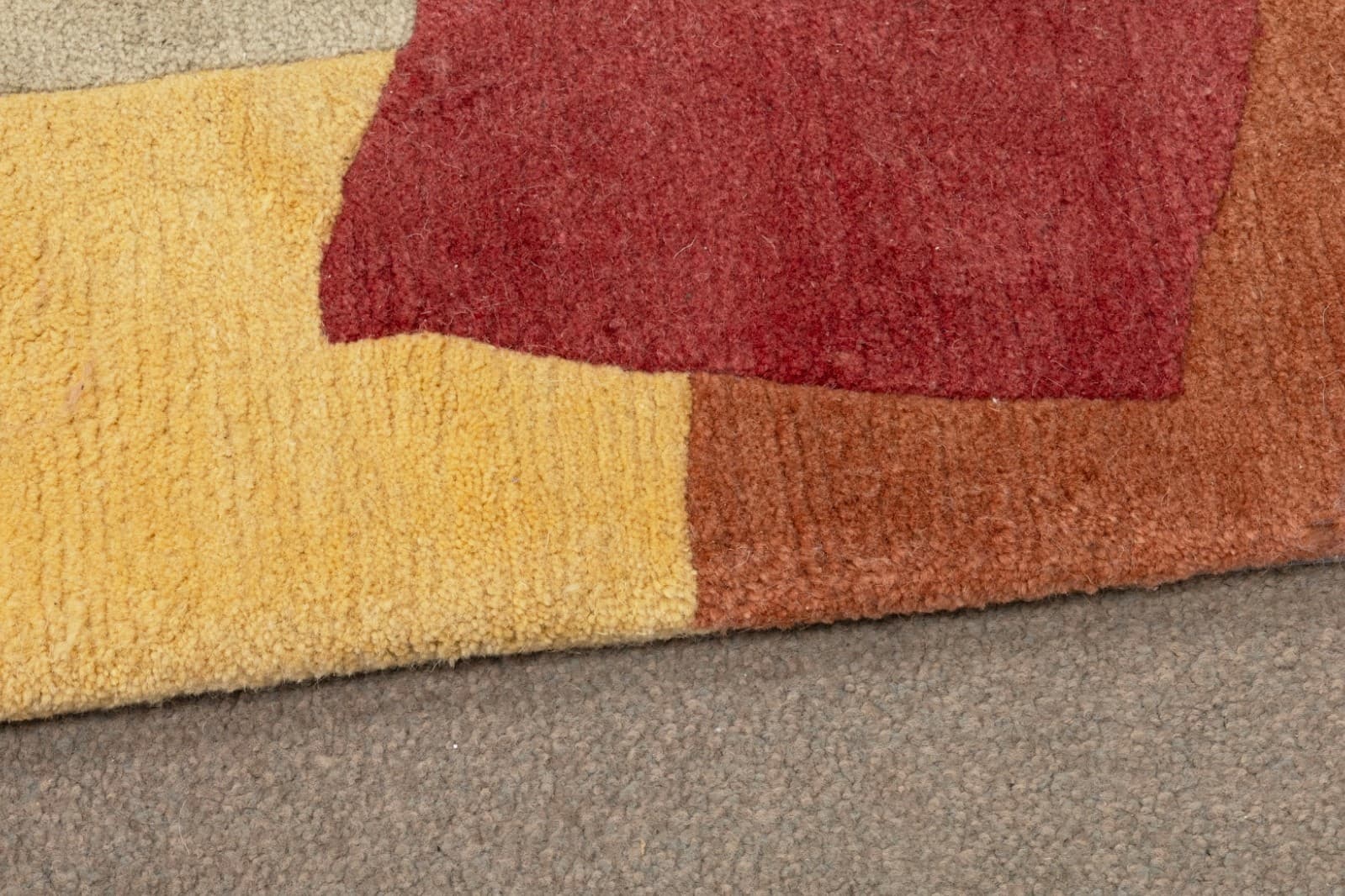 Brink & Chapman Hand Knotted Wool Runner From Nepal 94 x 33 - Thumbnail 3