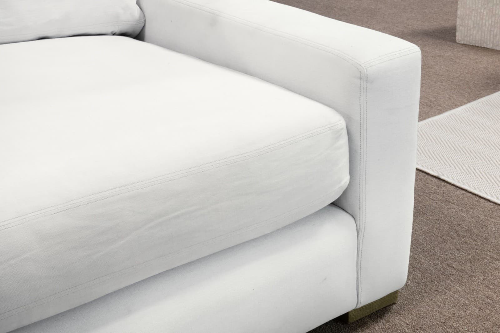 Restoration Hardware 2 Piece Chaise Left Maxwell Sectional - Thumbnail 3