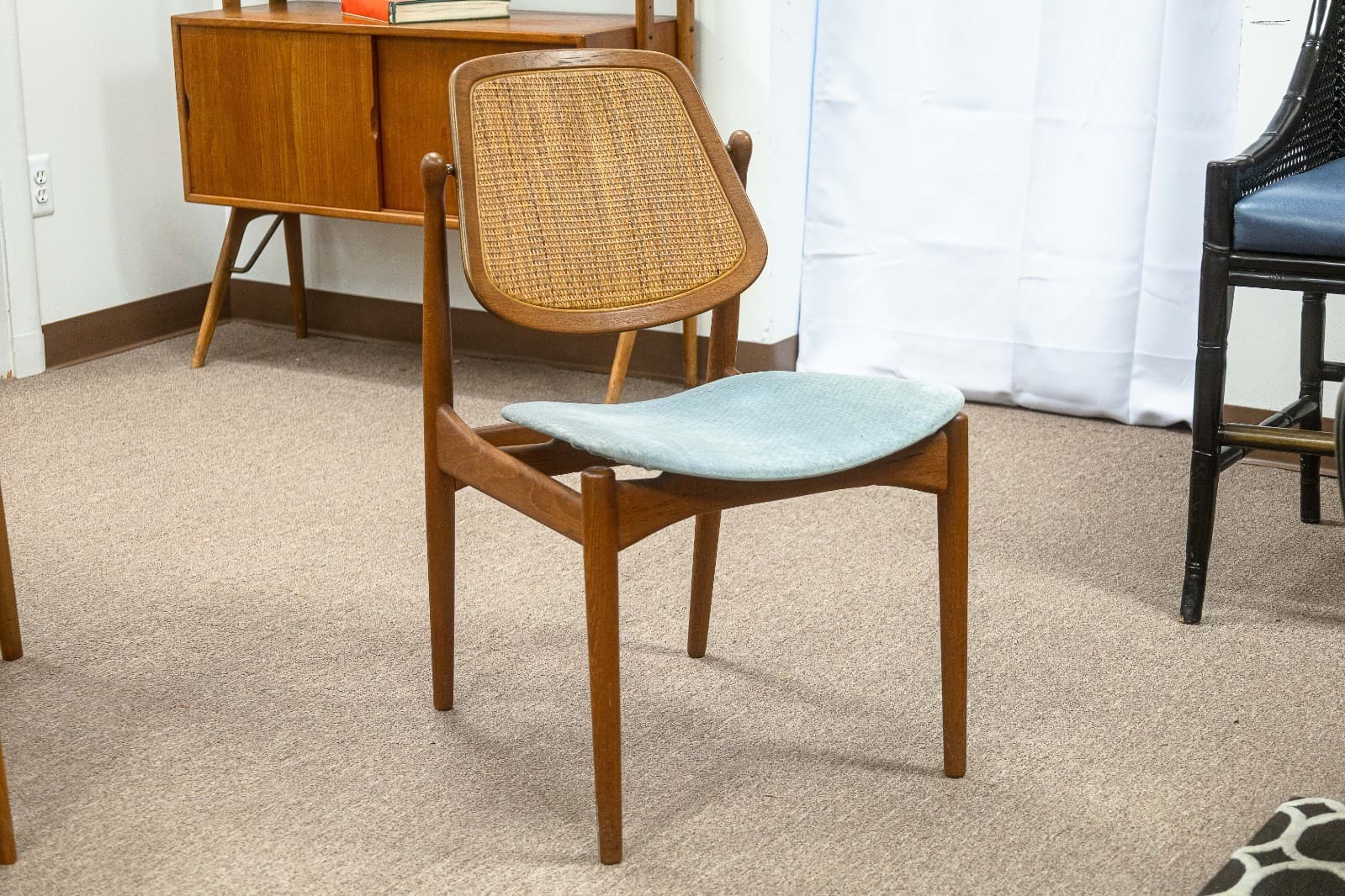 Set of 3 Arne Vodder Model FD-184 Chairs for France & Daverkosen Vintage Danish - Thumbnail 4
