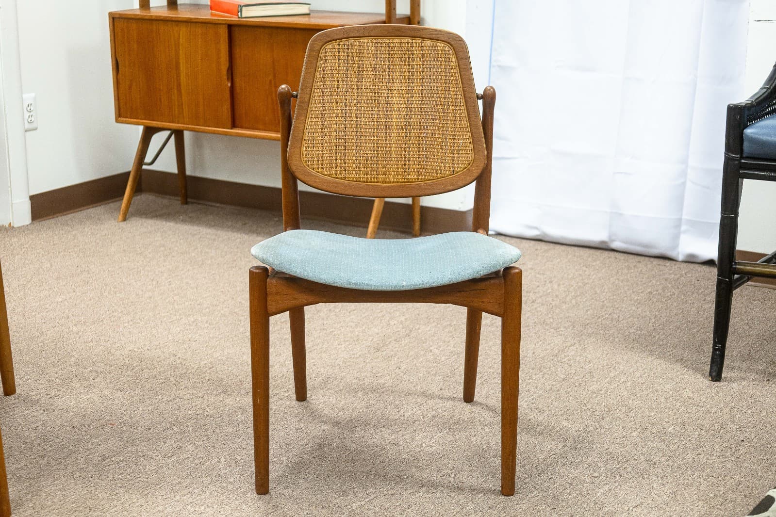 Set of 3 Arne Vodder Model FD-184 Chairs for France & Daverkosen Vintage Danish - Thumbnail 3