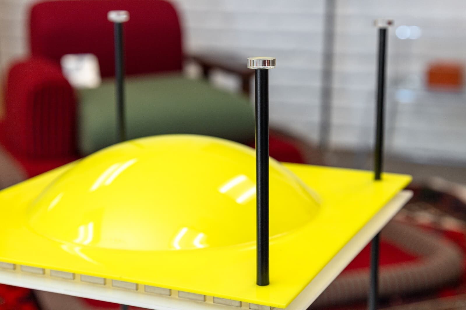 Ettore Sottsass UFO Lamp Arredoluce Italy 1957 Postmodern Space Age Design - Thumbnail 4