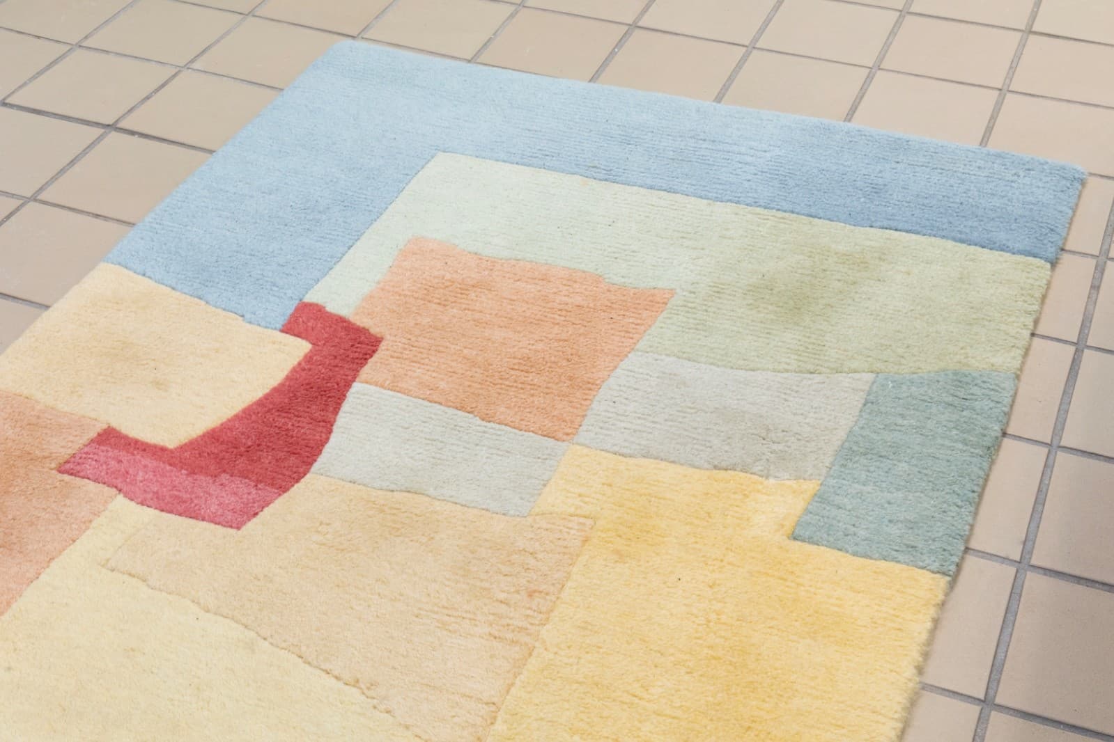 Brink & Chapman Hand Knotted Wool Runner From Nepal 94.5 x 36 - Thumbnail 2