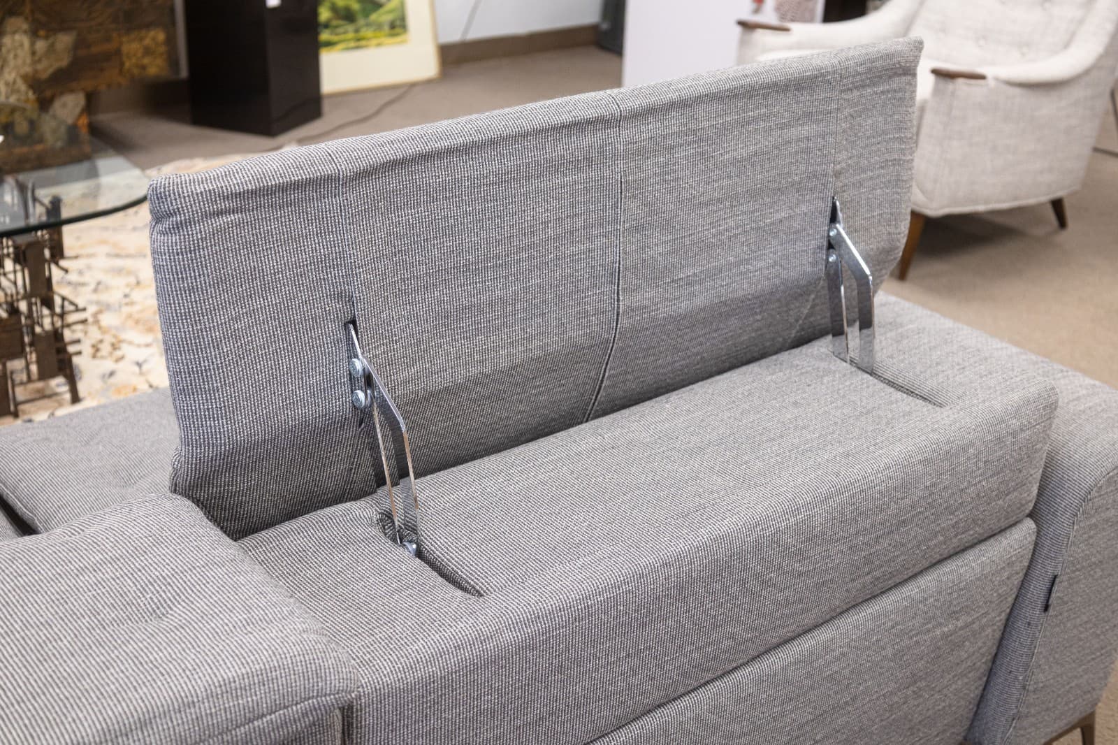 Sacha Lakic for Roche Bobois Satellite 3 Contemporary Three-Seat Sofa with Elect - Thumbnail 10